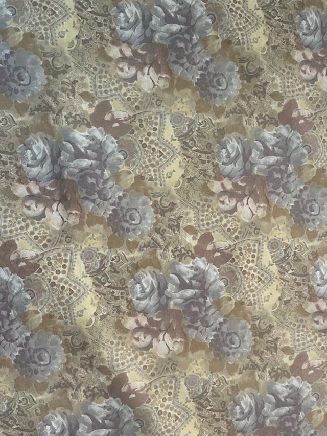 Wonderful 100% cotton floral fabric - Textile - 600 cm - 145 cm