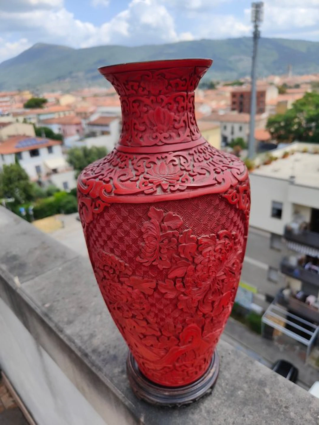 Vase - Lacquer - China - Late 20th century