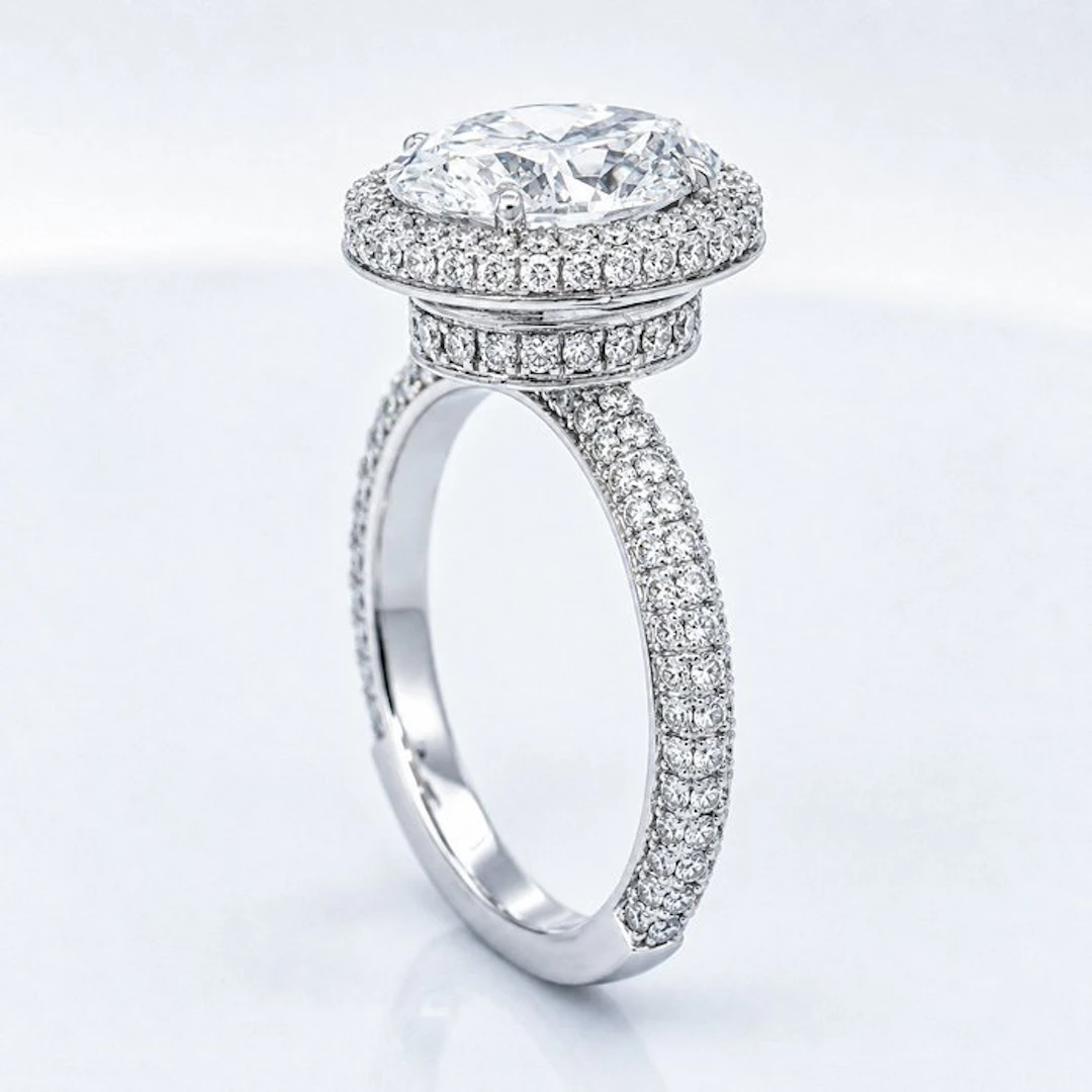 No reserve price - Ring - 14 kt