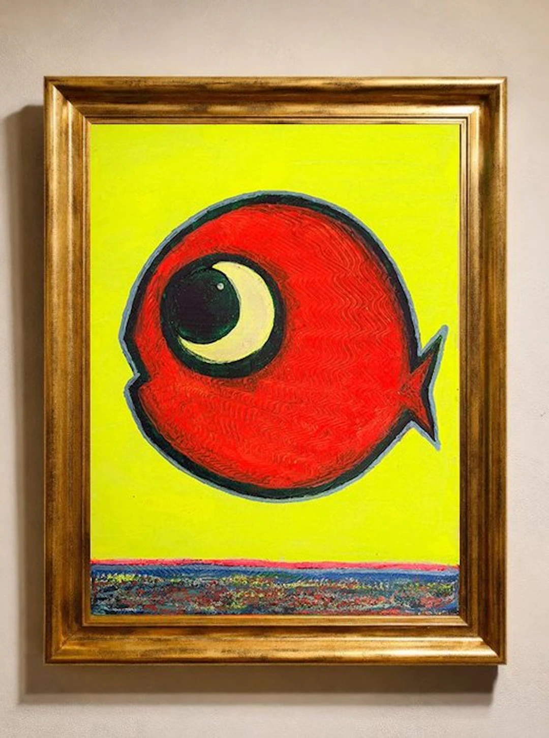 Denis Kuvayev (1971) - Goldfish on golden bottom - No Reserve