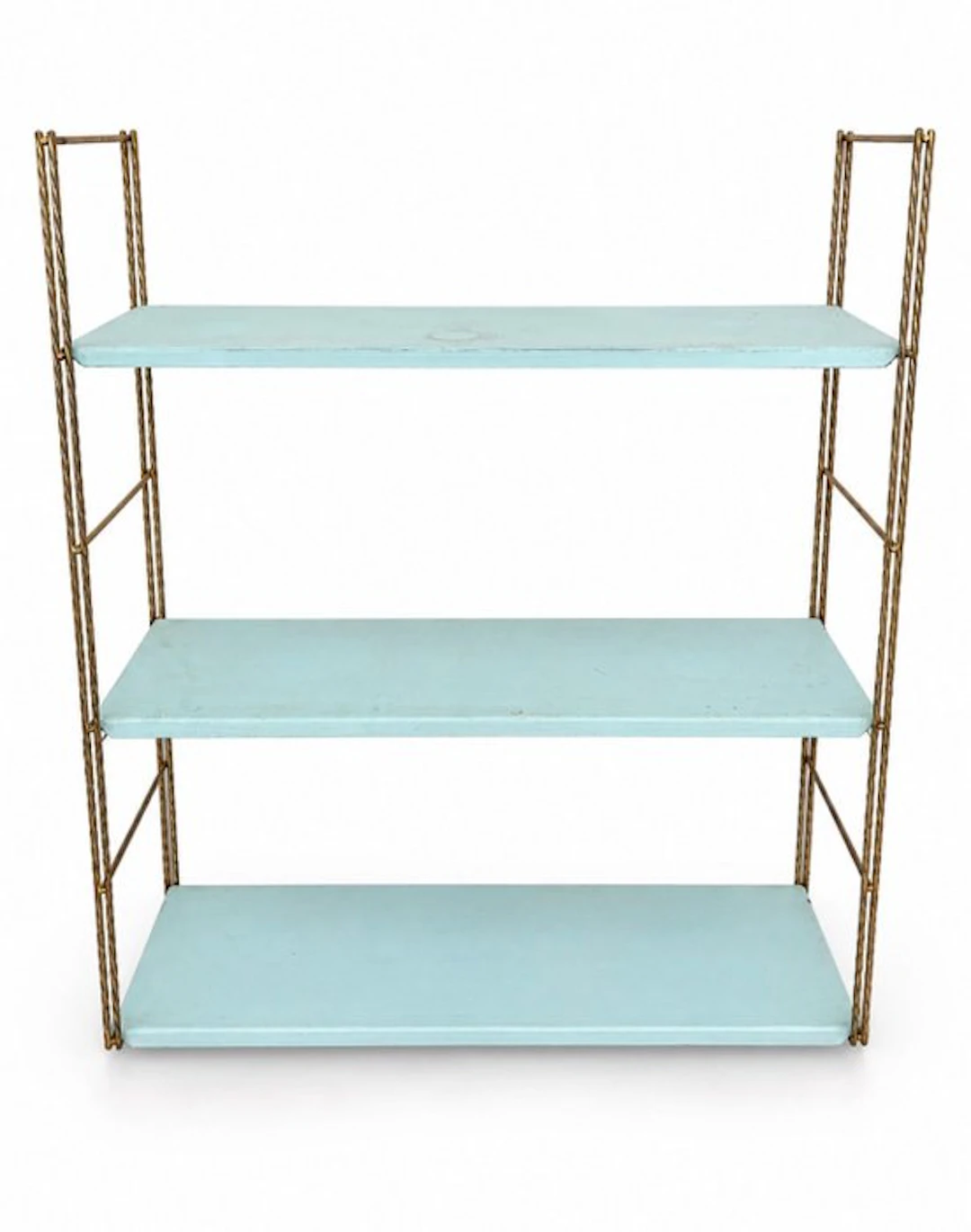 Wall shelf unit - Metal - Vintage wall shelf - pastel...