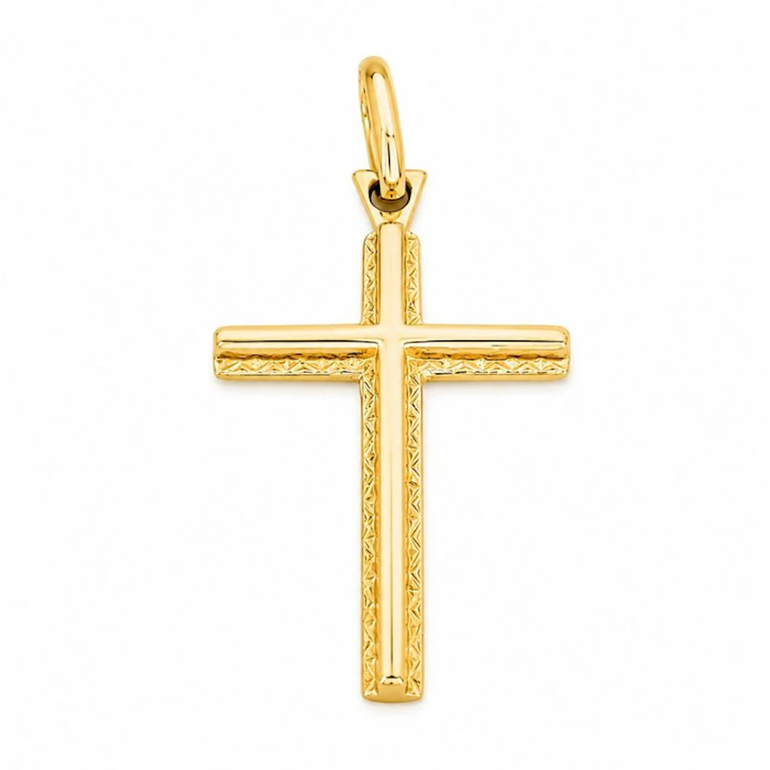 Pendant - 18 kt. Yellow gold - Made in Italy - Handmade