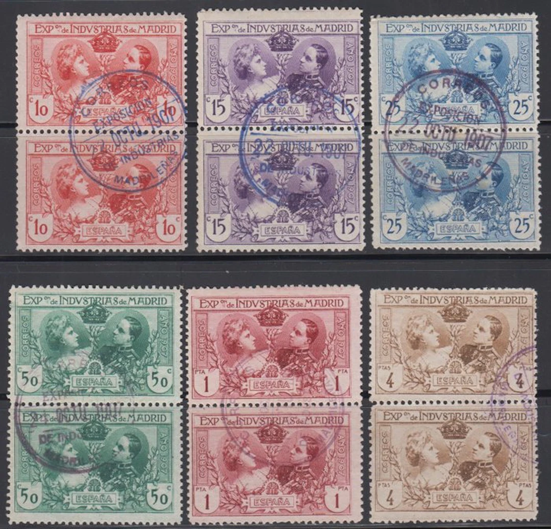 Spain 1907 - Complete series