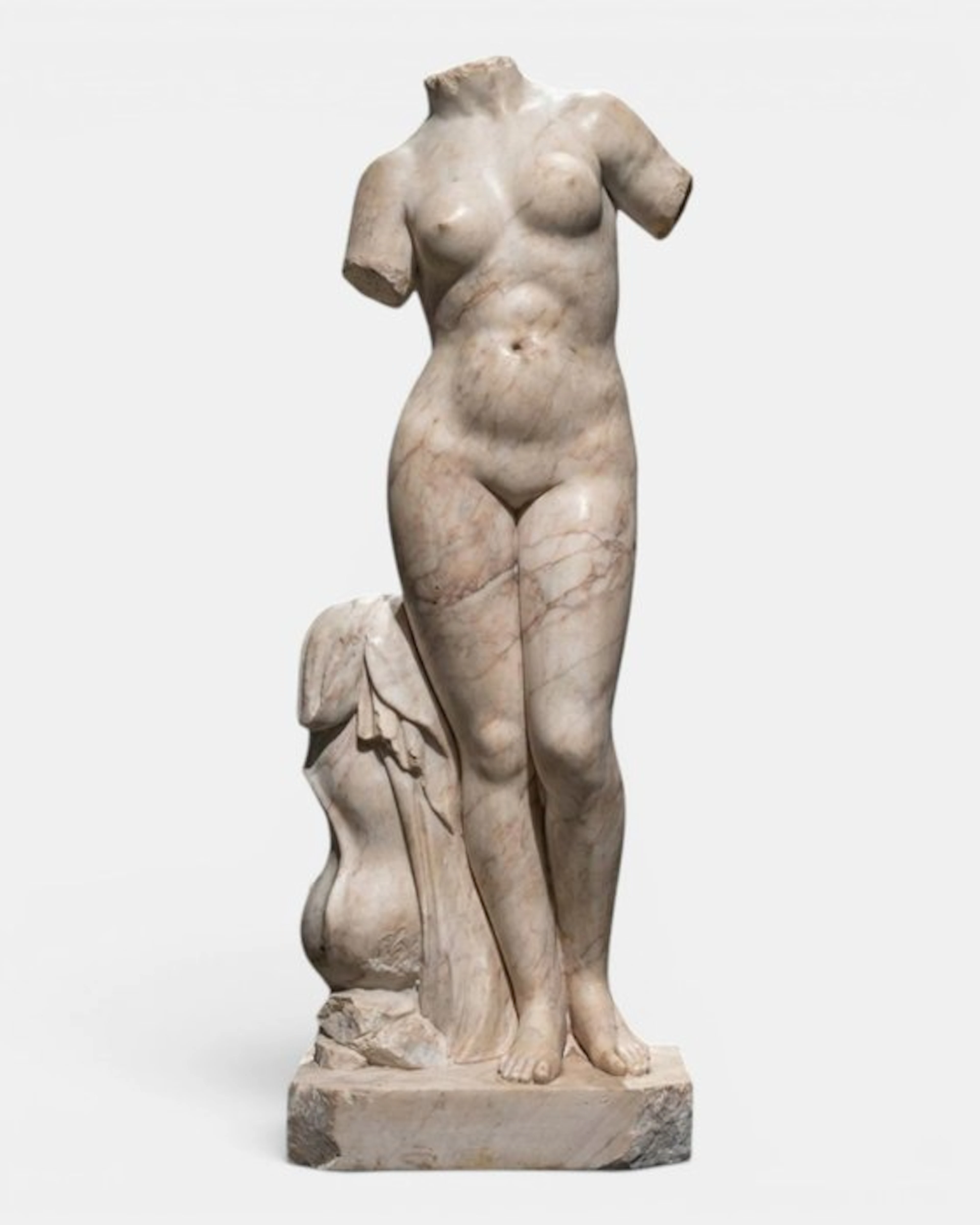 Sculpture, Torso Venere in marmo bianco, xx secolo - 123 cm - Marble