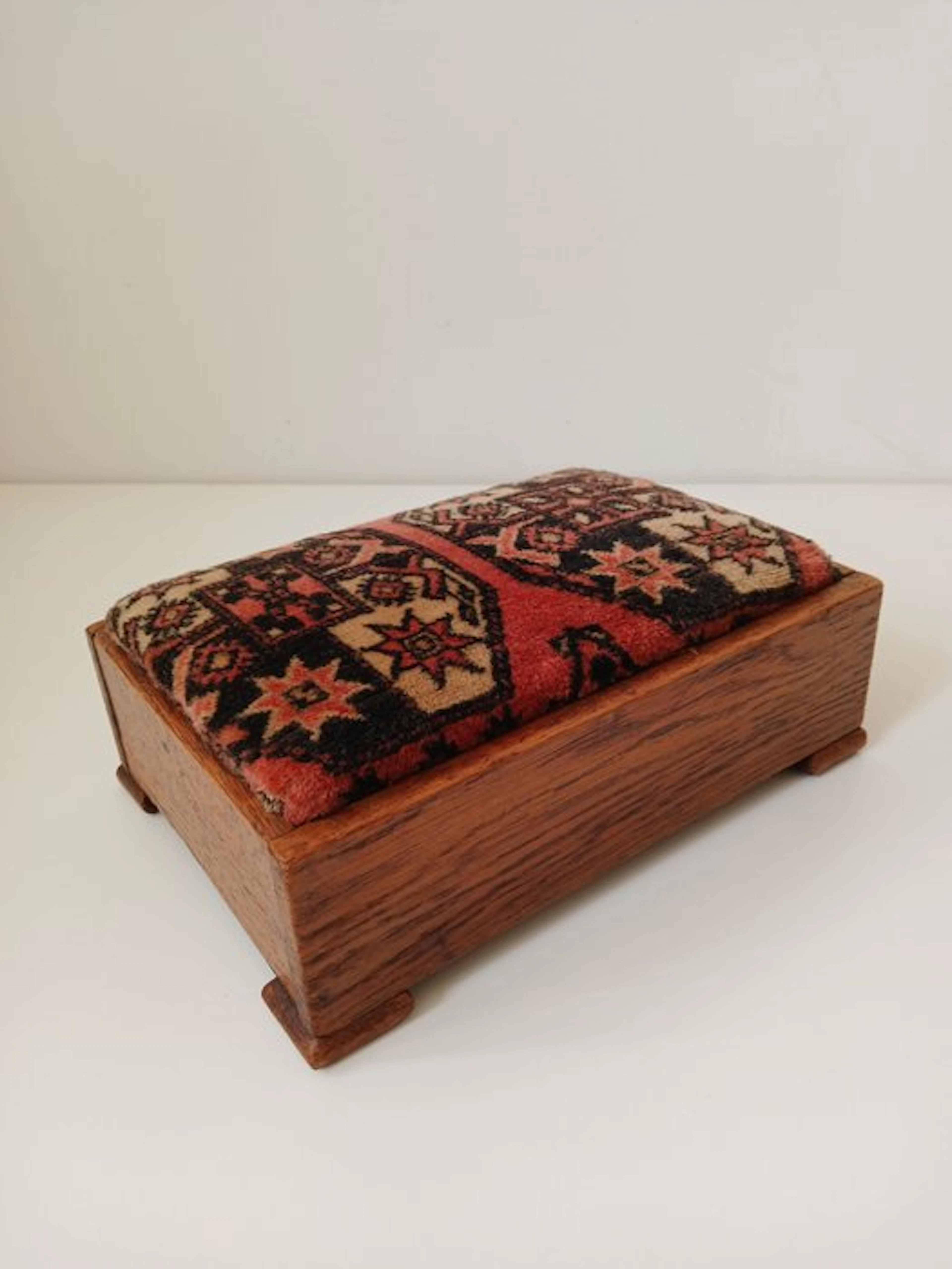 Ottoman - Oak - Amsterdam School - Art Deco