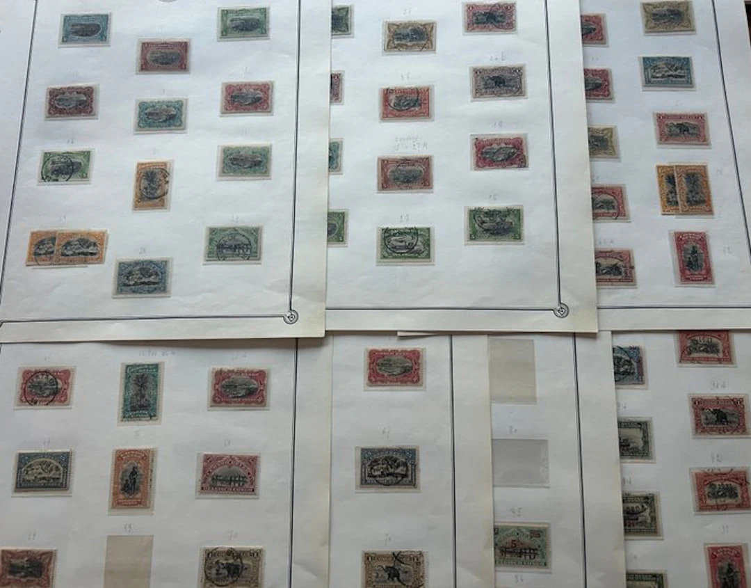 Belgian Congo 1894/1923 - Extensive collection...