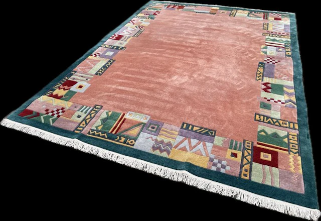 Nini Ferrucci design - cleaned - hand-knotted - wool - Carpet - 348 cm - 247 cm