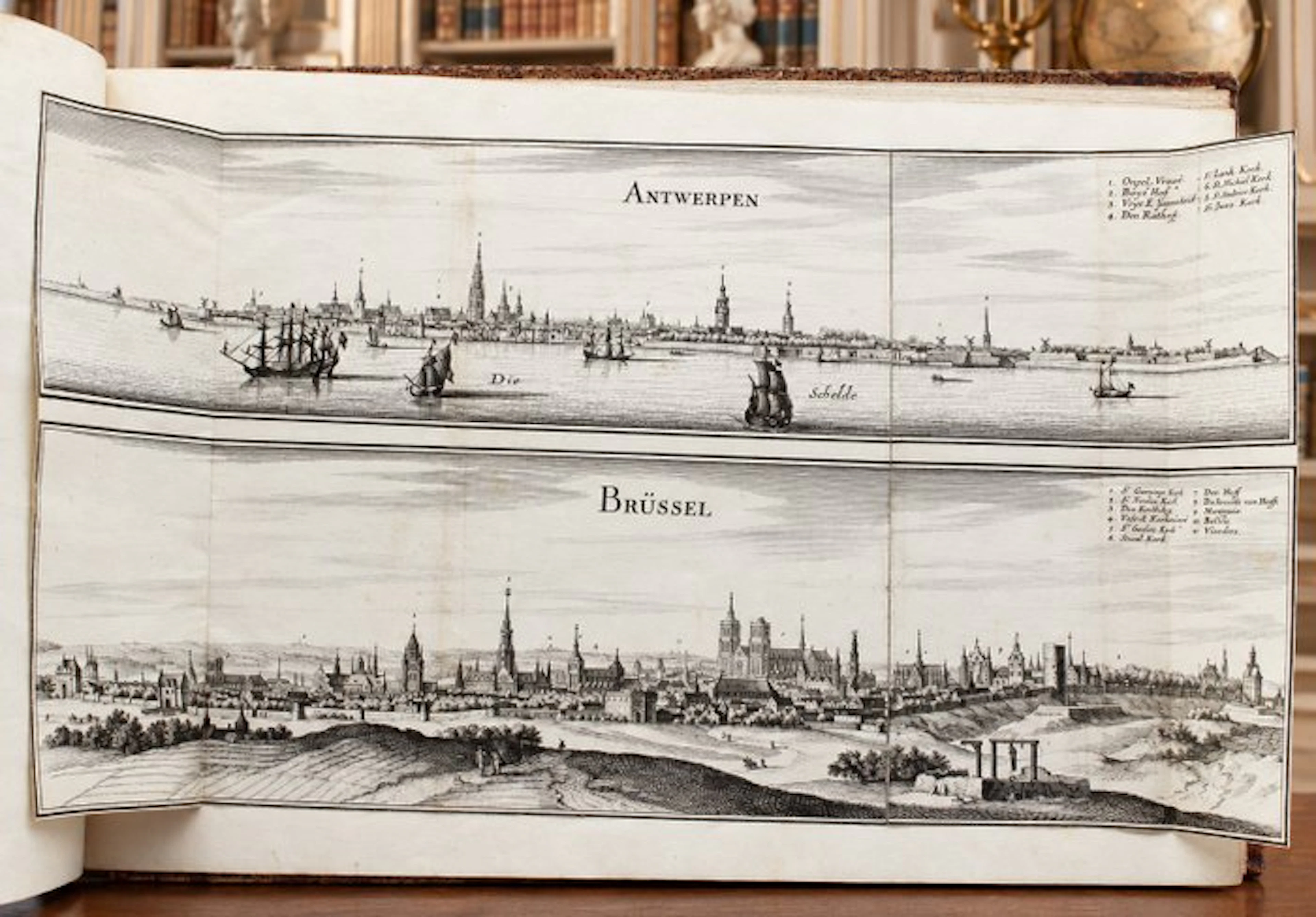 Merian - Topographia Circuli Burgundici - 1654