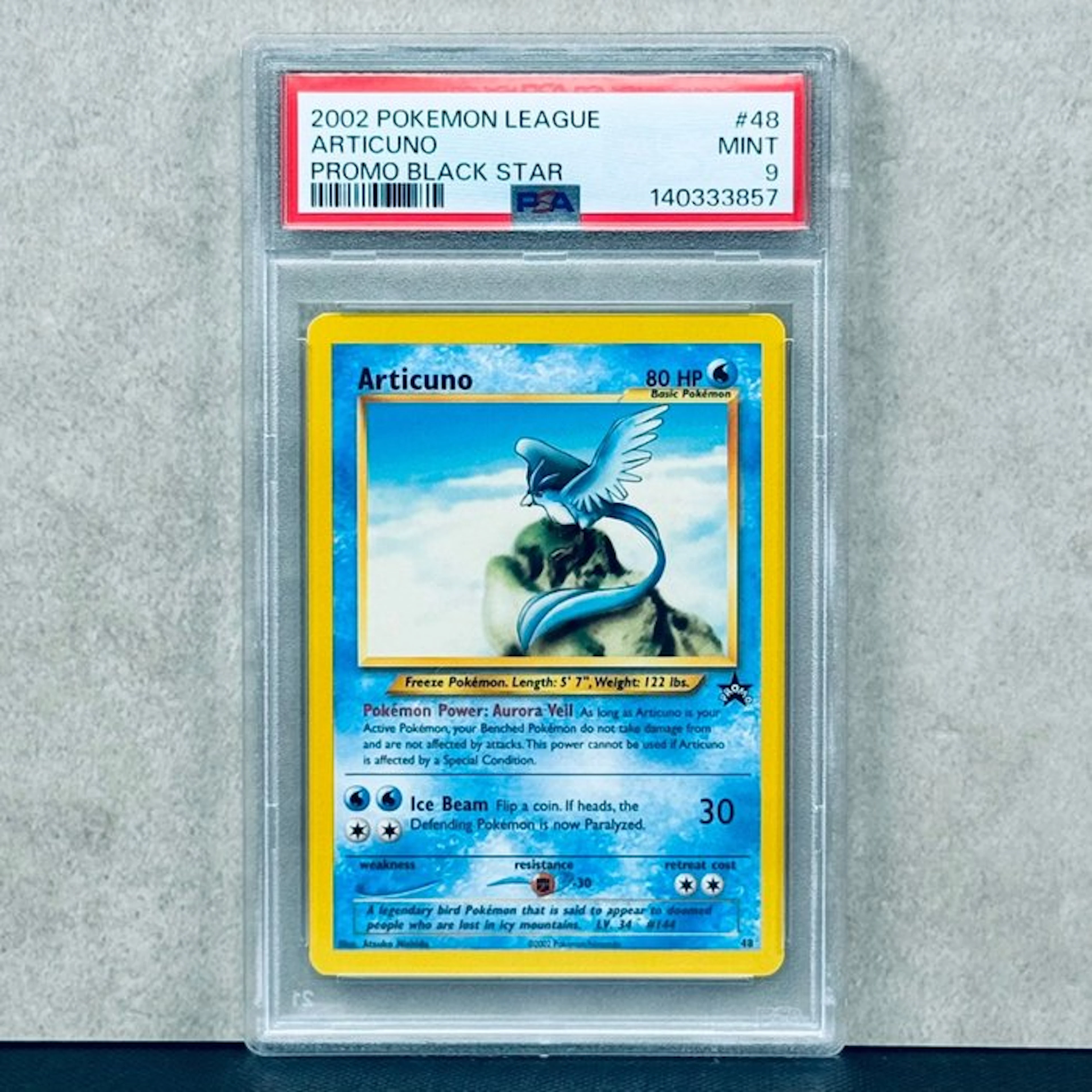 Pokémon Graded card - ARTICUNO #48 2002 POKEMON LEAGUE...