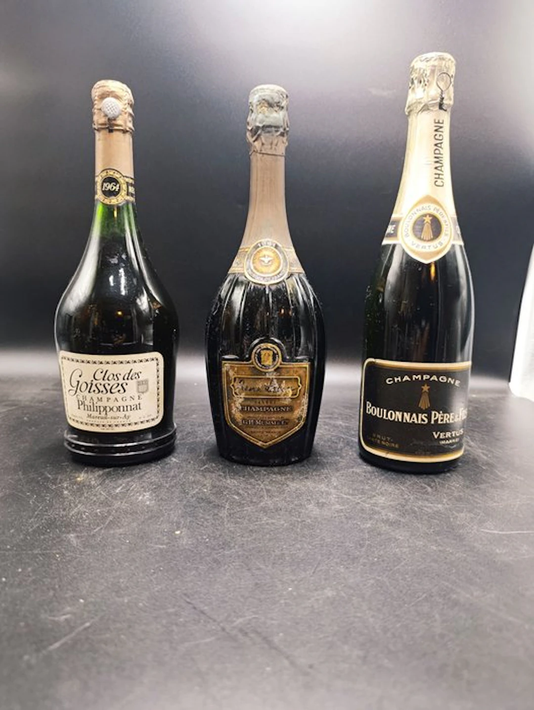 1964 Philipponnat Reims boulonnais pere - Reims - 3 Bottles (0.75L)