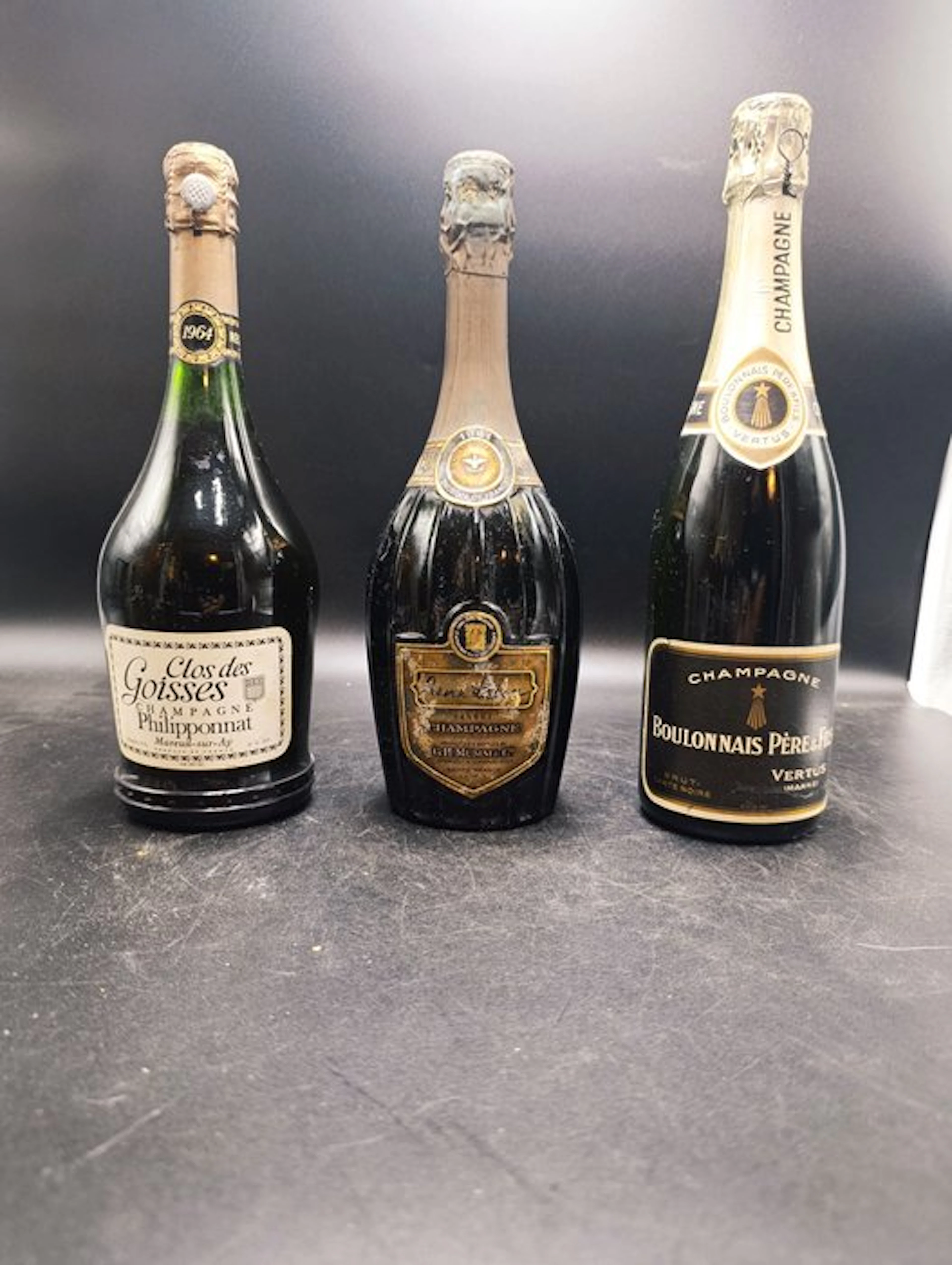 1964 Philipponnat Reims boulonnais pere - Reims - 3 Bottles (0.75L)