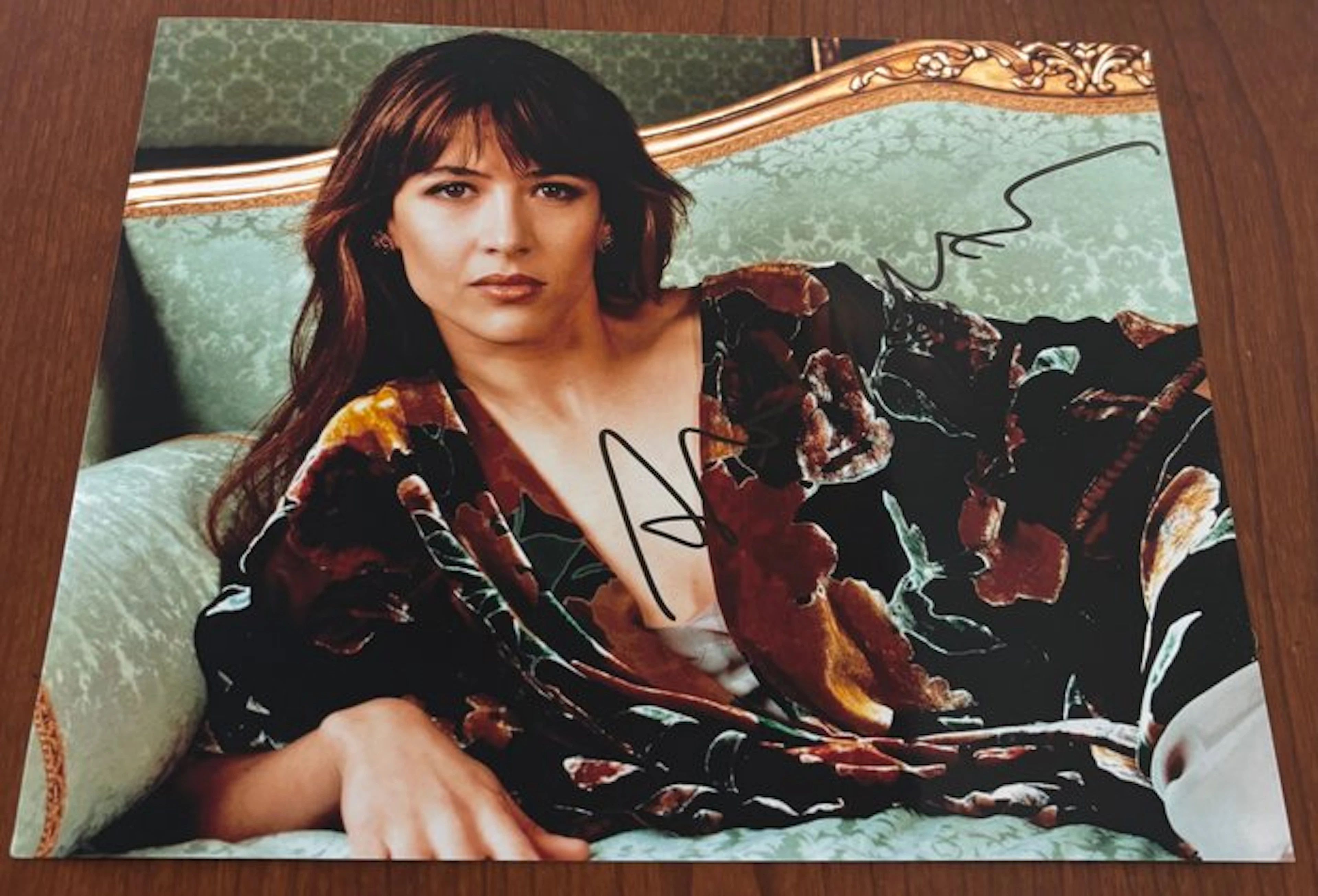 Sophie Marceau - James Bond World is Not Enough — Signed...