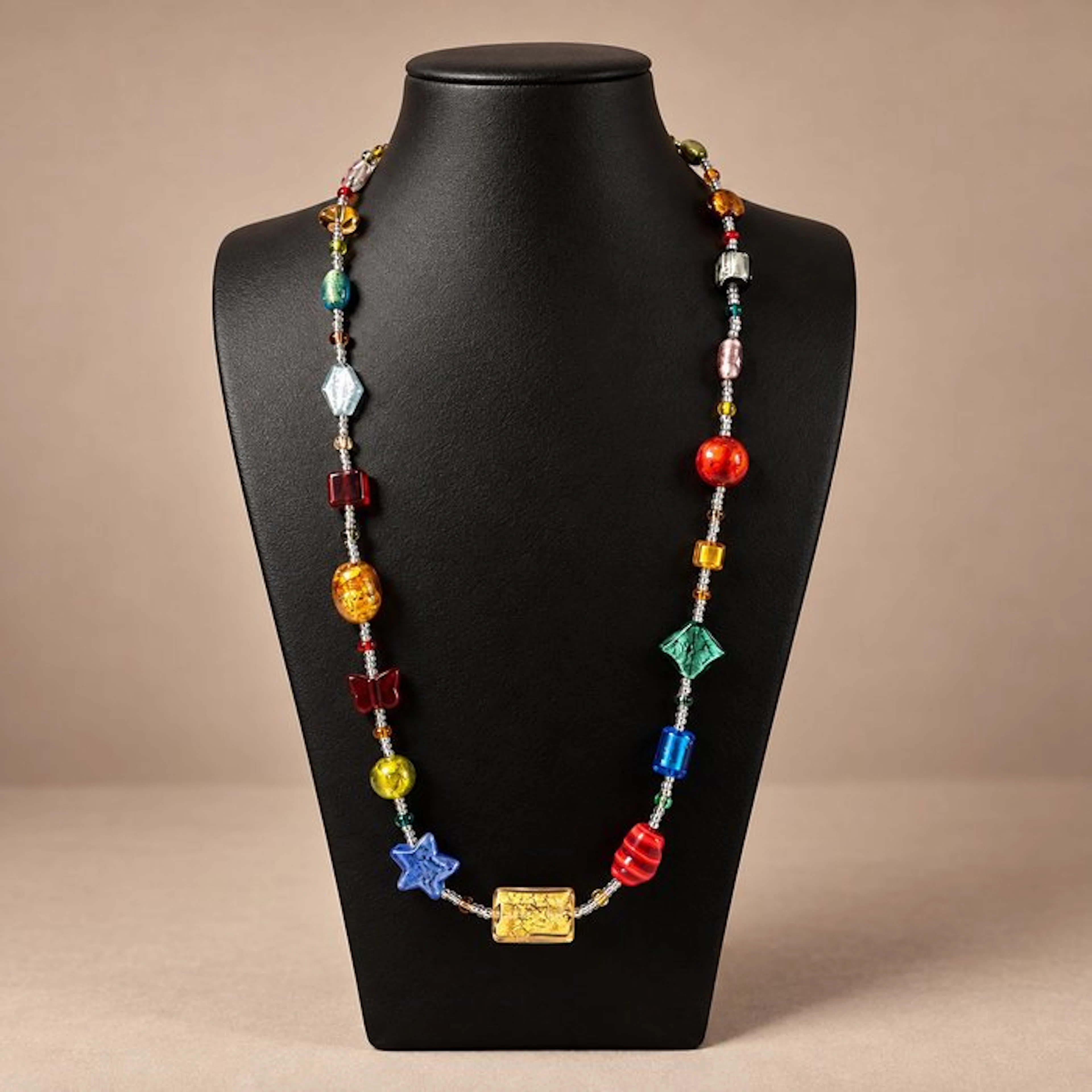 Necklace - 24k Gold Murano Necklace