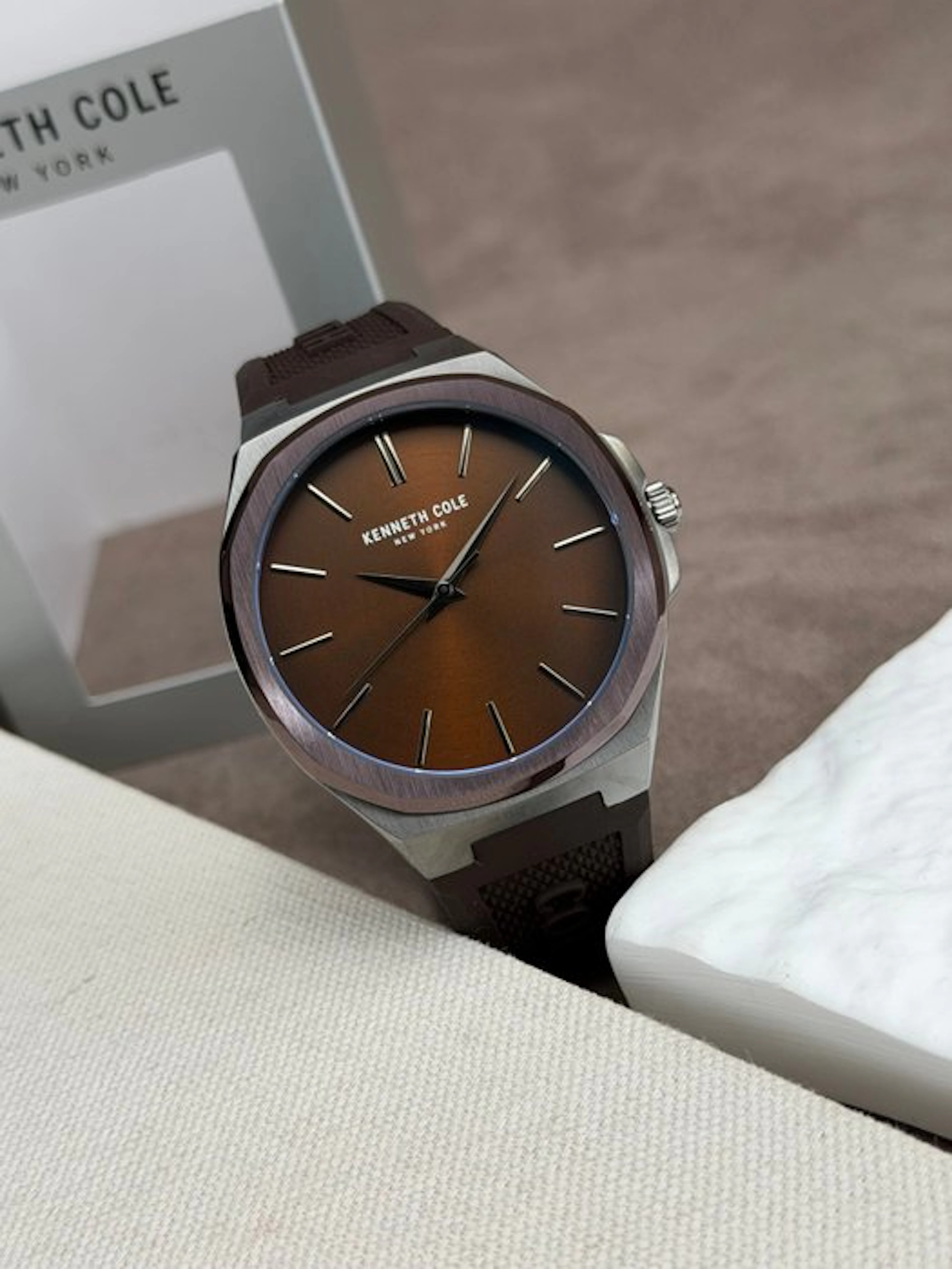 Kenneth Cole - Brown Dial - No reserve price - KCWGM2233802 - Men - 2020+