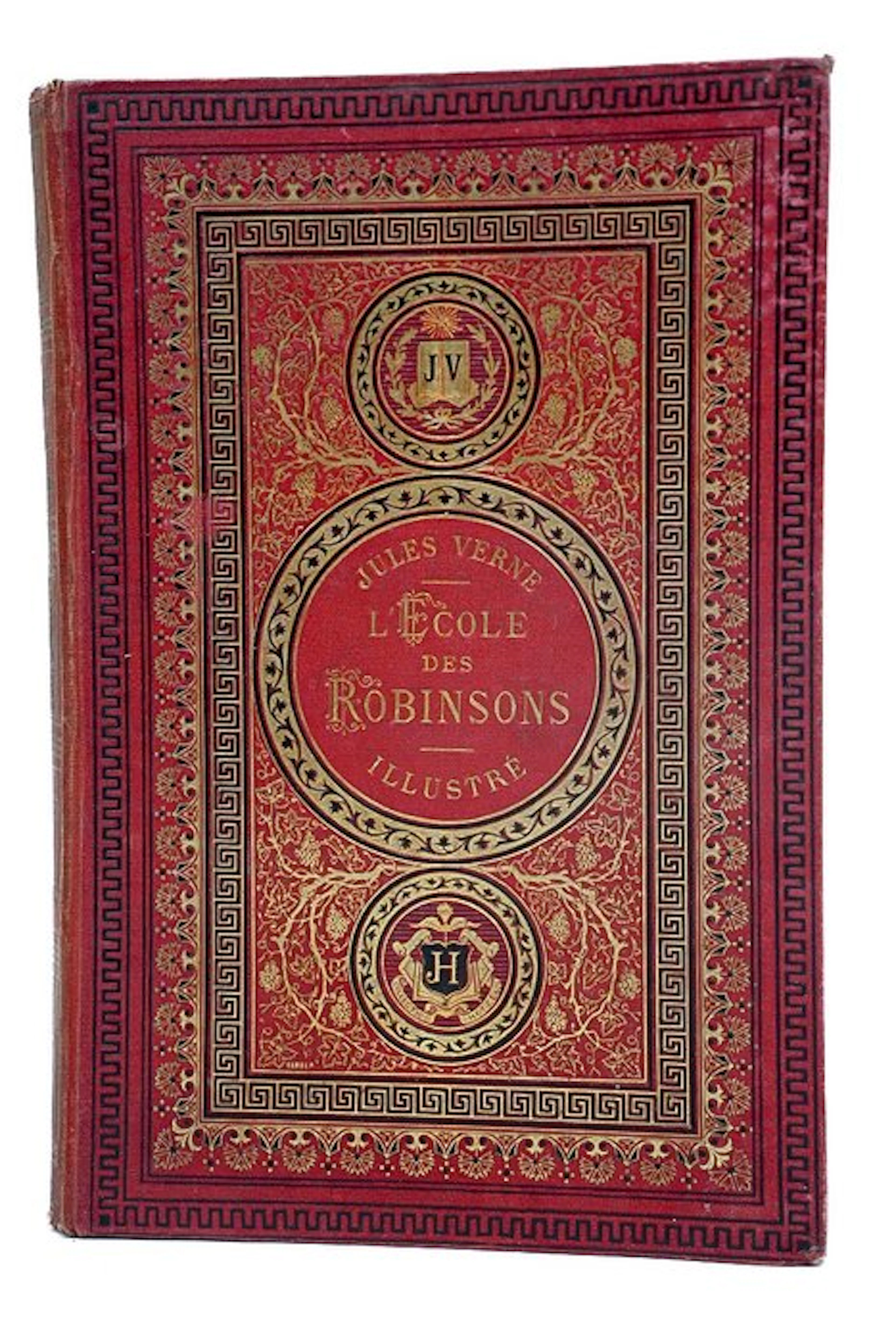 Jules Verne / L. Benett - L'École des Robinsons - 1882