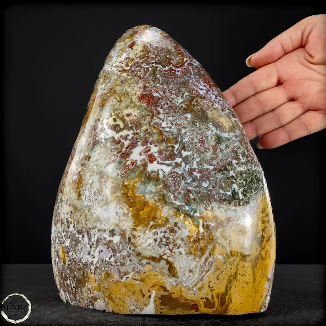 Ocean Jasper Freeform – A fascinating natural work of art...
