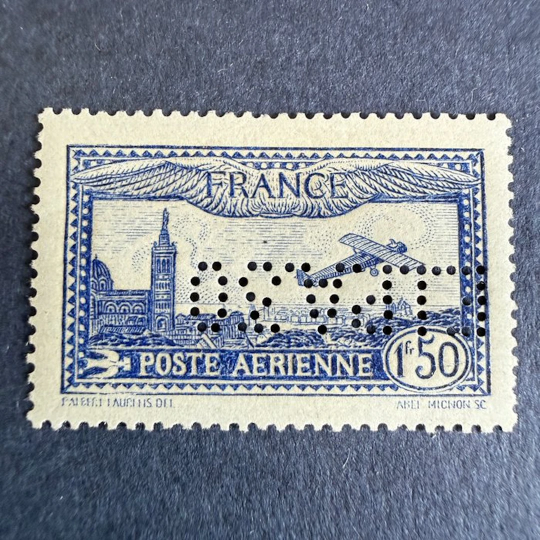 France - Air Mail Yvert 6c "EIPA 30" in mint condition **. Signed Brun. TB.