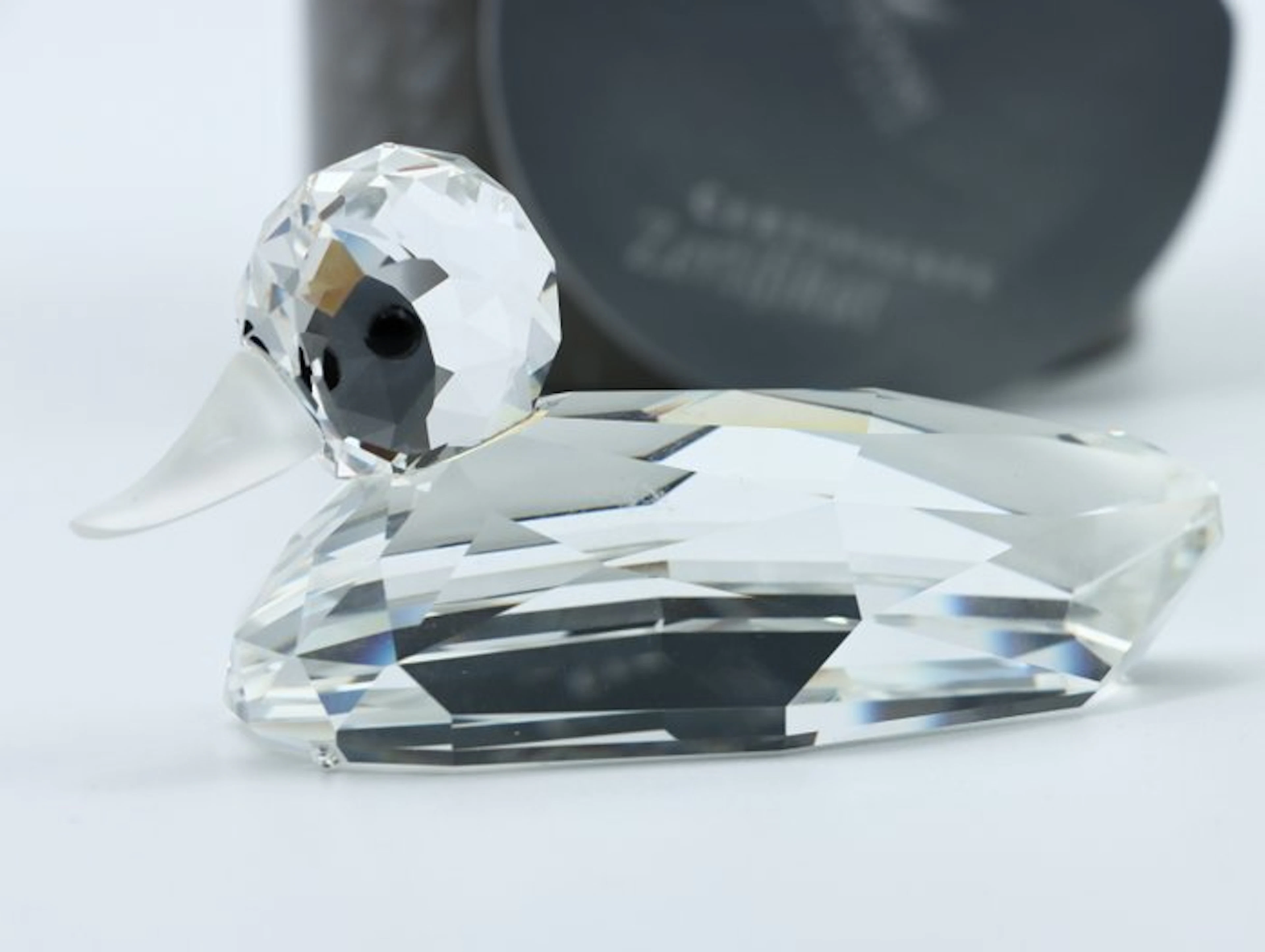 Figure - Swarovski - Eend (Boxed + Certificate) - Crystal