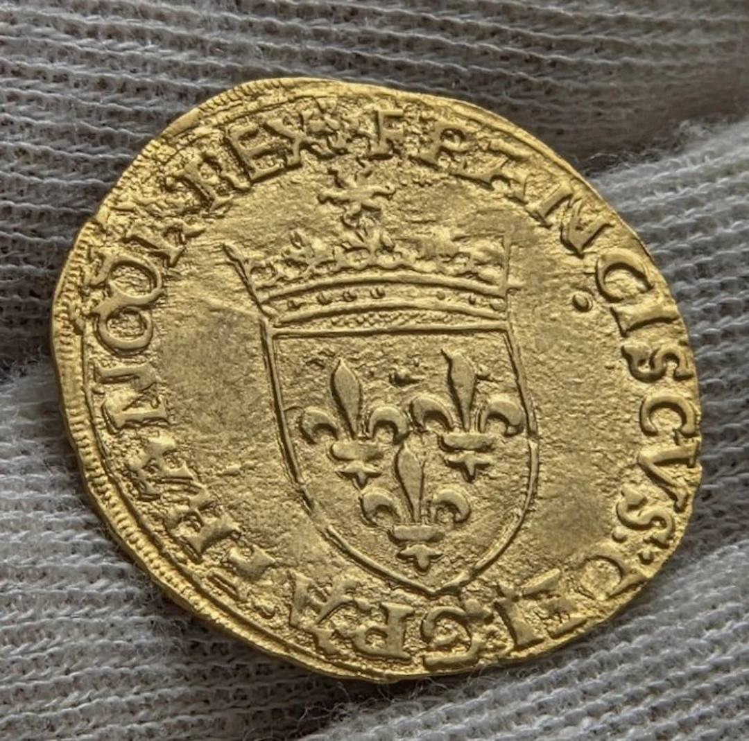 France. François I (1515-1547). Ecu d'or au soleil (Toulouse)
