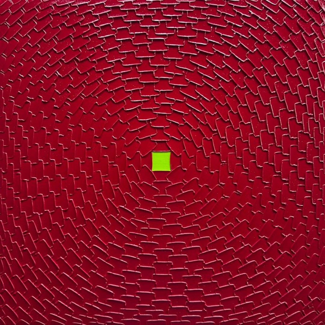 Aykaz Arzumanyan - Rose - 1109 - Abstraction géométrique