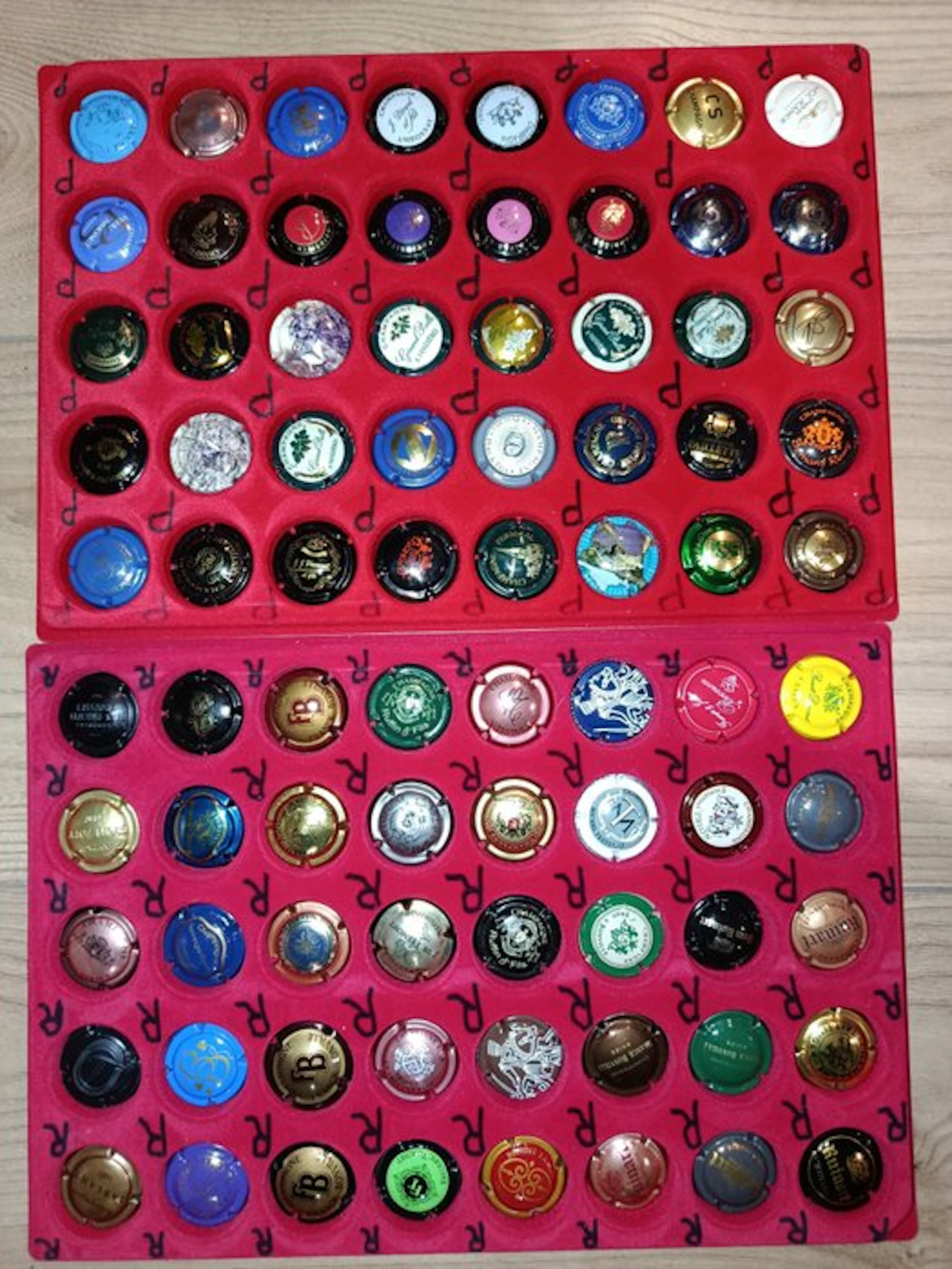 Champagne capsules (400) - Metal