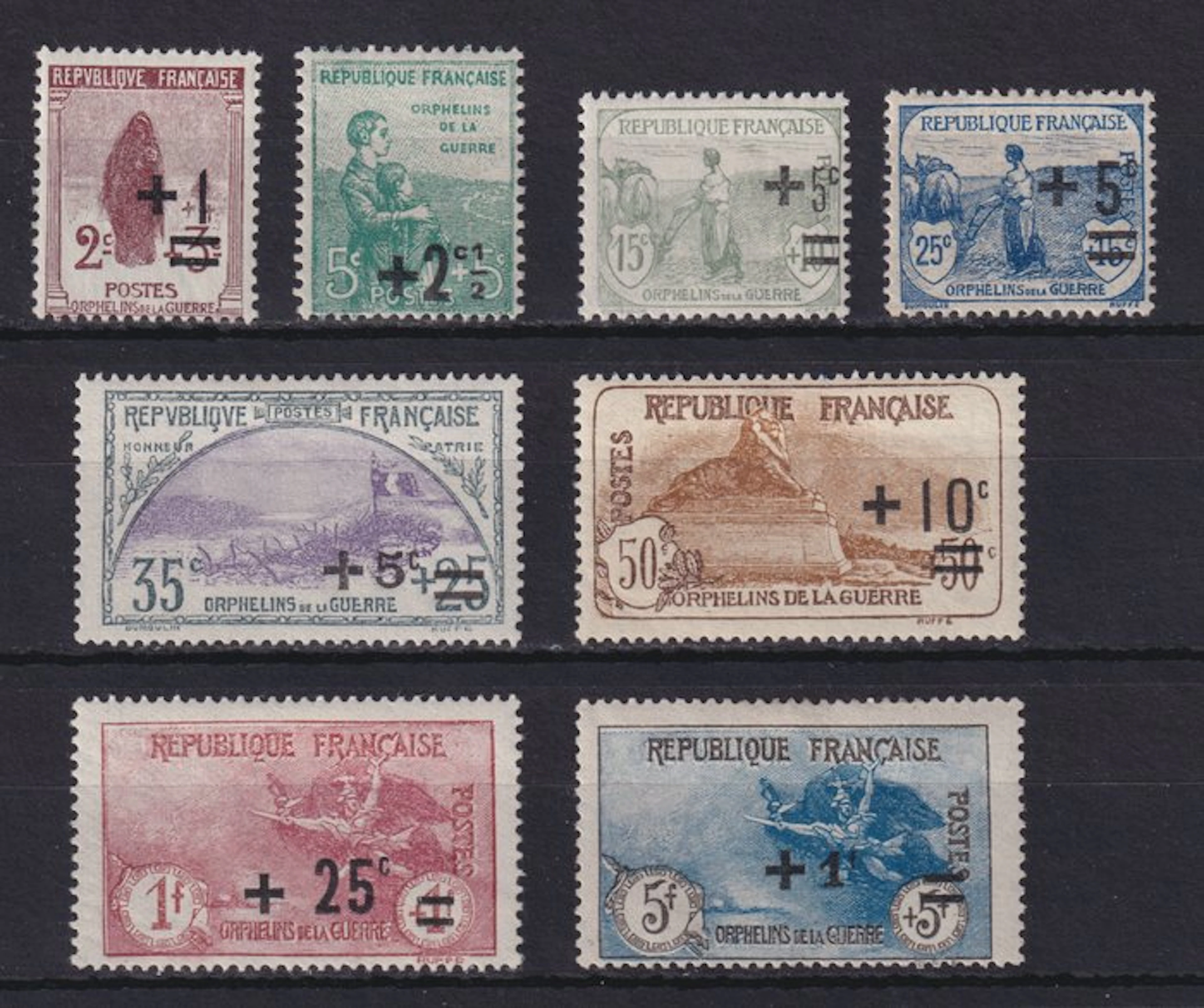 France 1922 - Orphelins de la guerre