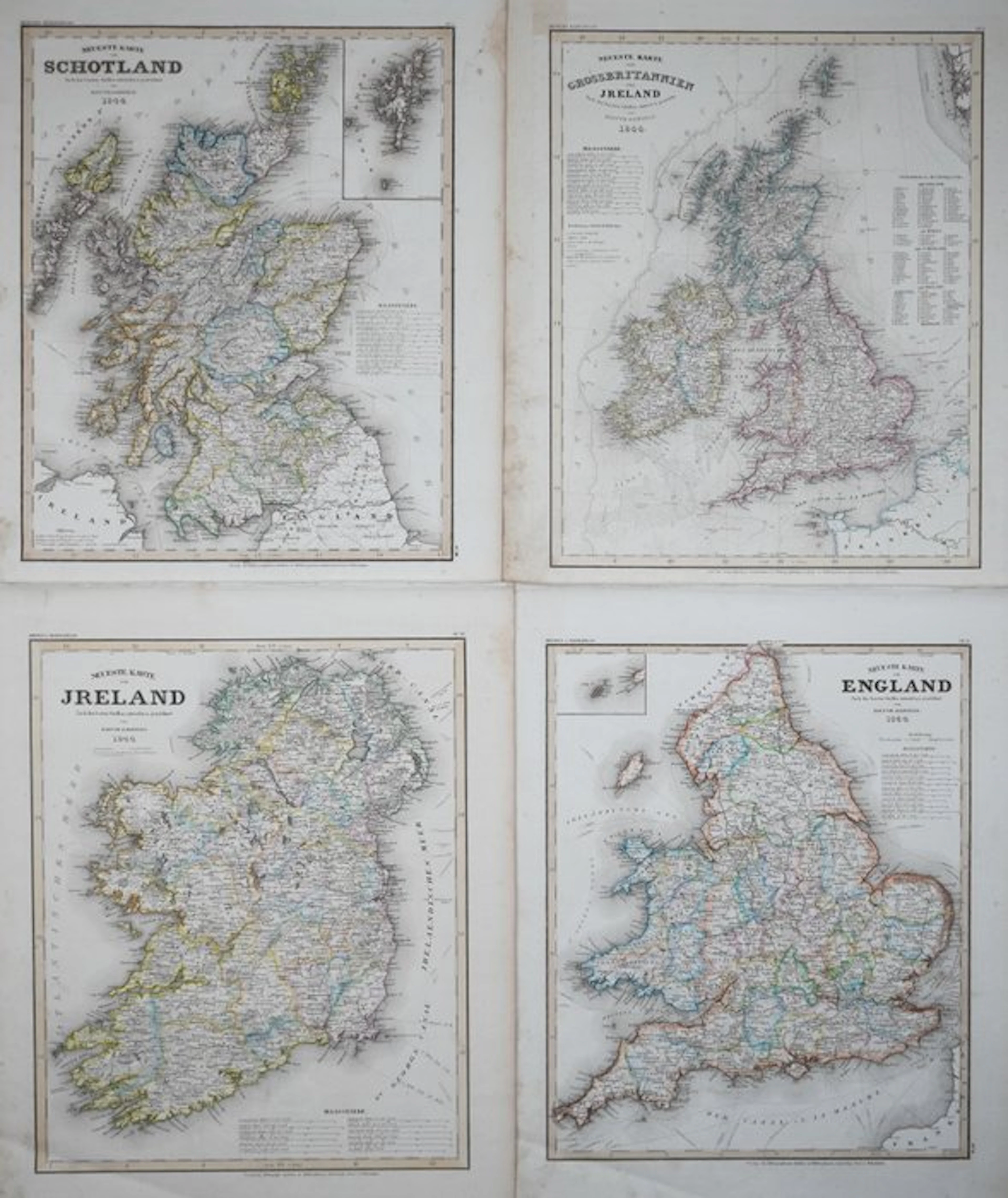 United Kingdom - and Ireland; Meyer - - - 1821-1850