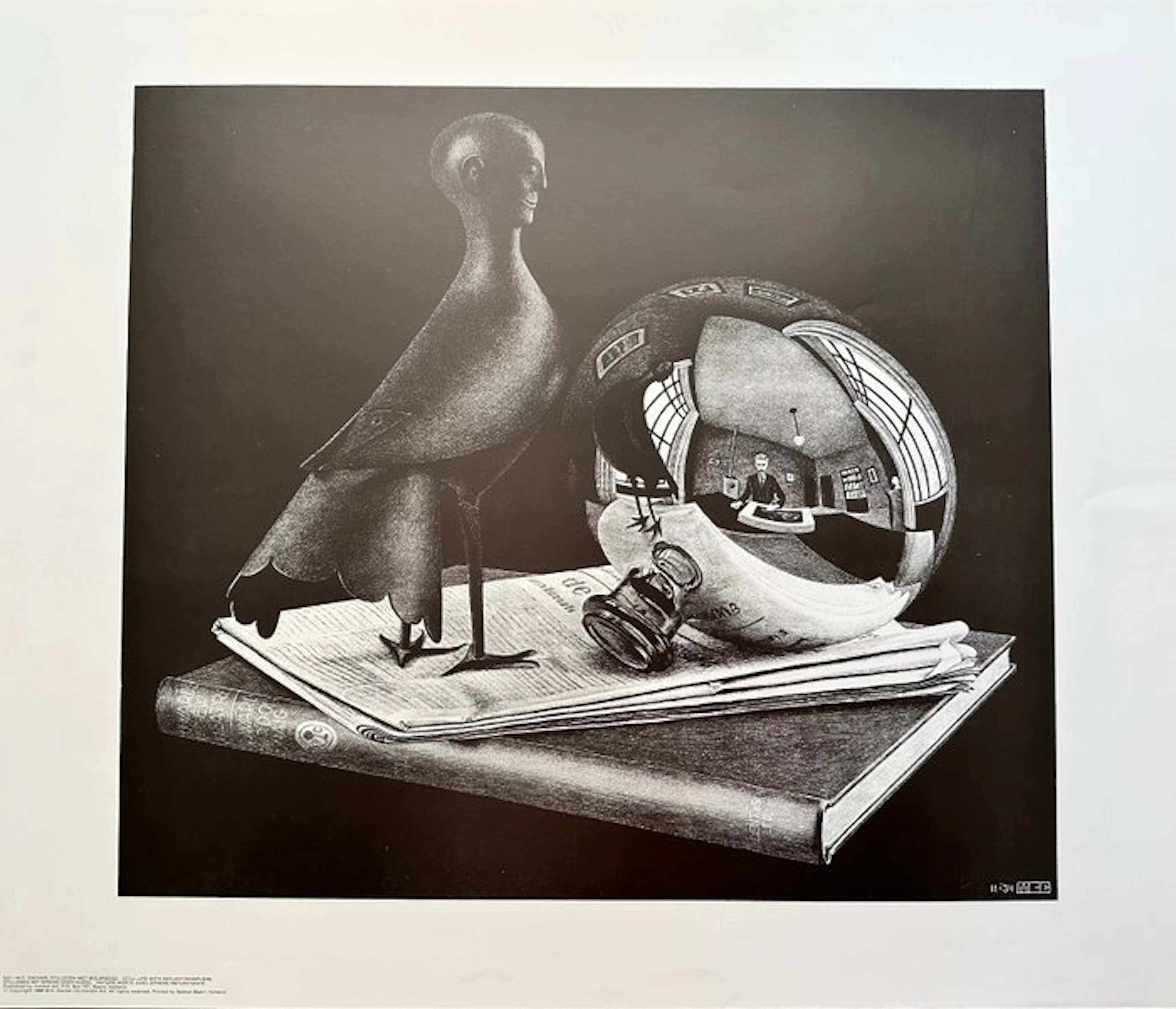 M.C. Escher (1898-1972) - Still life with reflecting sphere