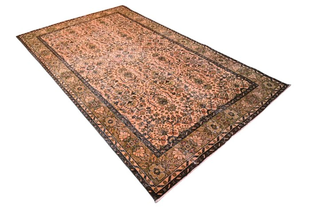 Orange vintage - Rug - 275 cm - 170 cm - with certificate