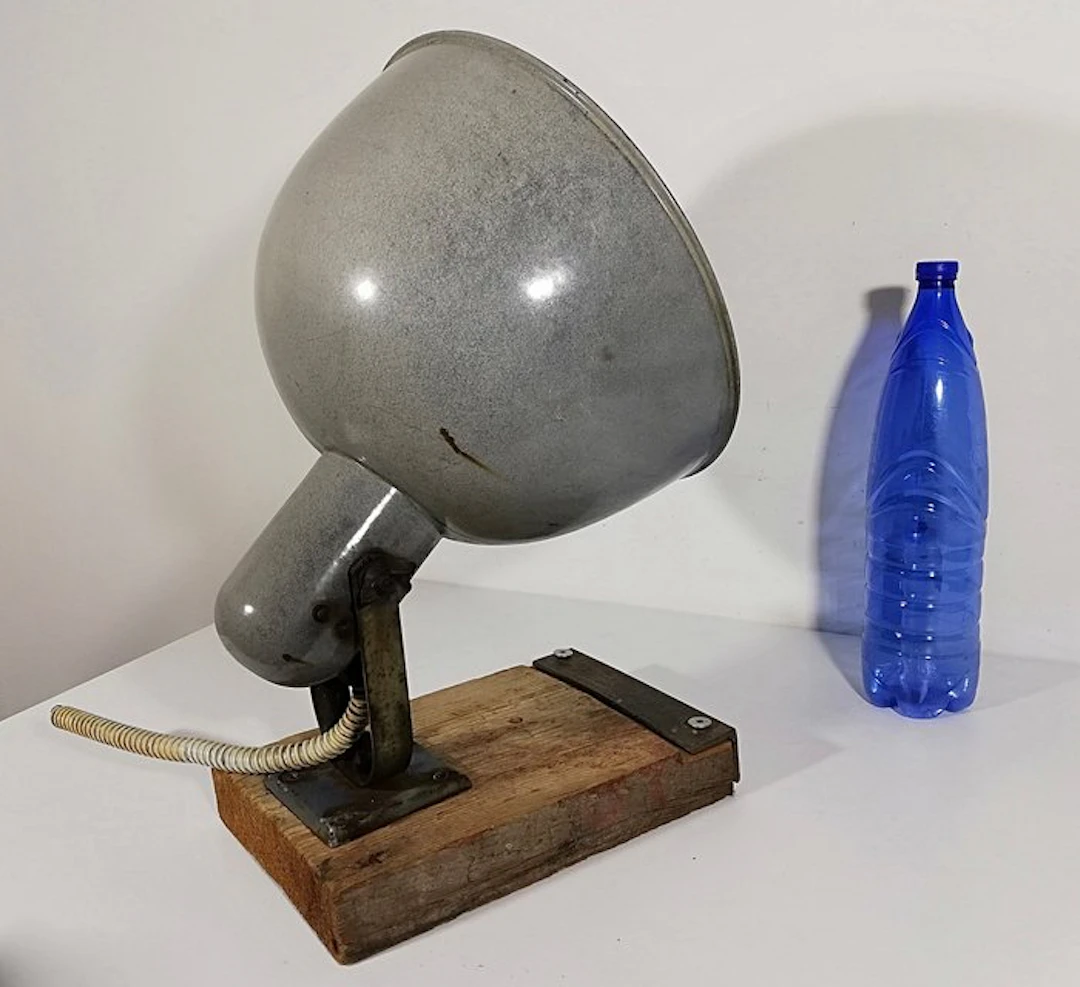 Lamp - Industrial design spotlight - Steel