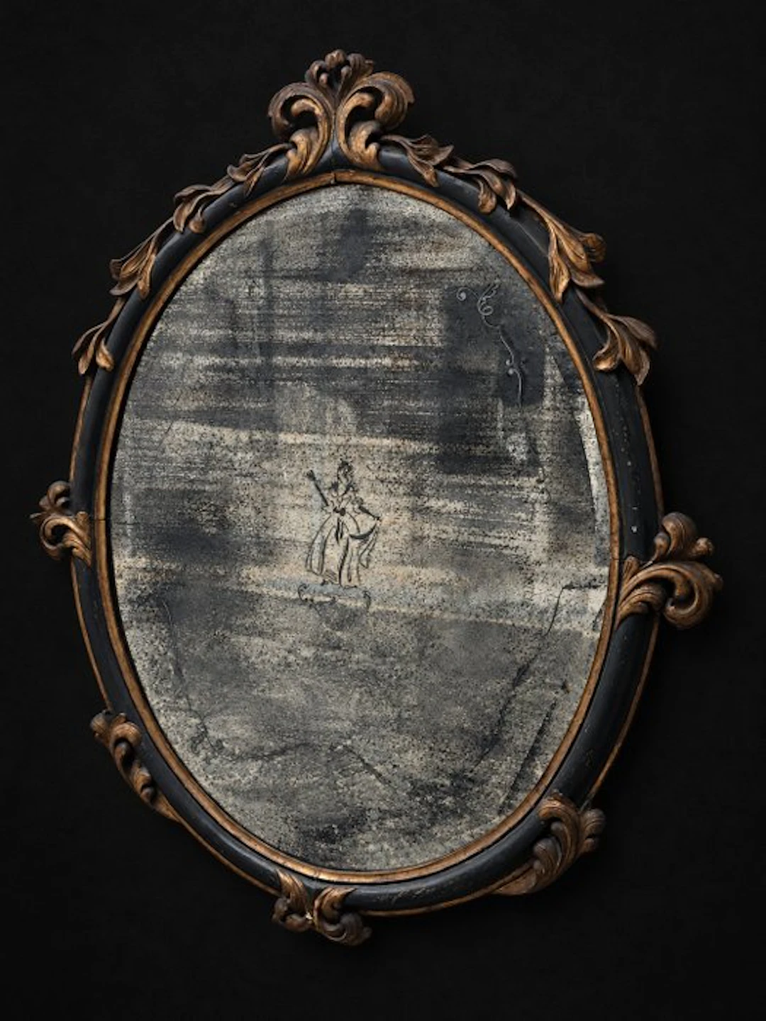 Wall mirror - Wood, Glass
