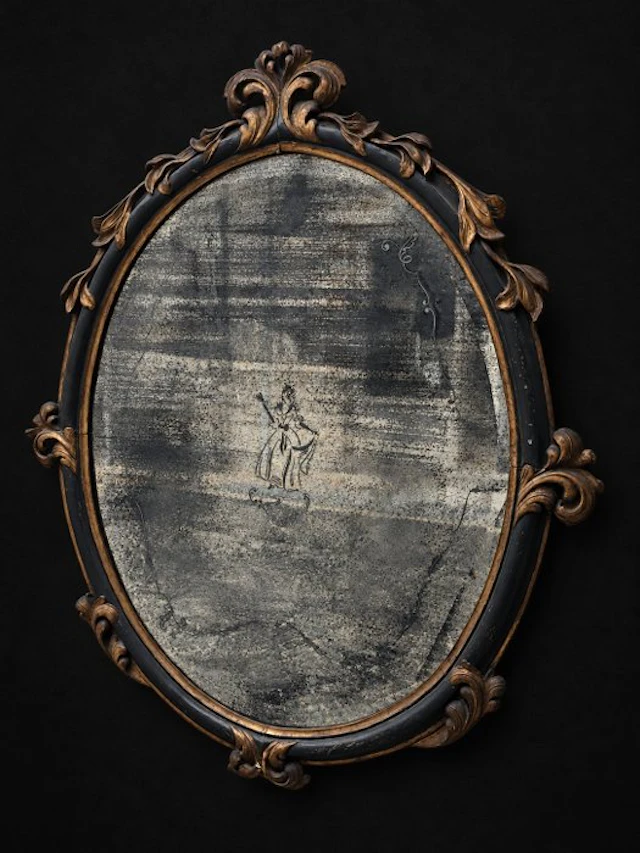 Wall mirror - Wood, Glass