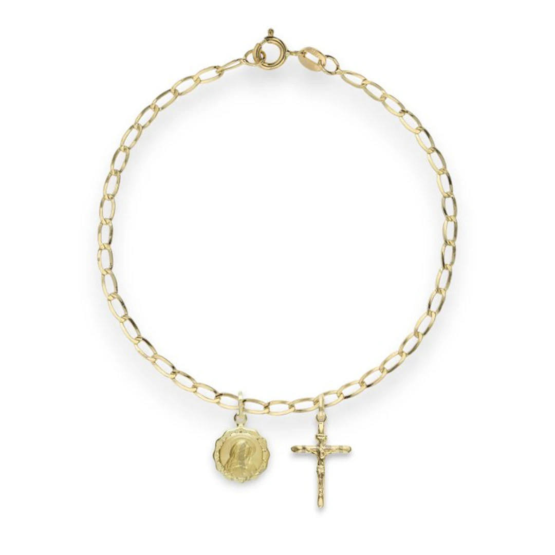 Bracelet - 18 kt. Yellow gold - Bracelet 18k 3.1g 19cm