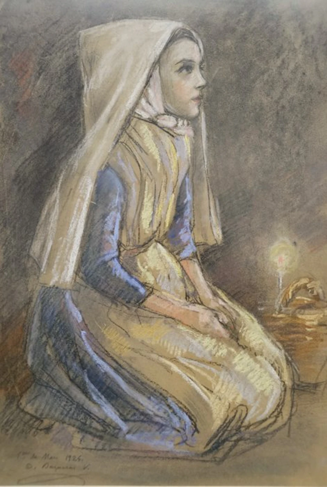 Dionís Baixeras i Verdaguer (Barcelona, 1862–1943) - Young Peasant Woman