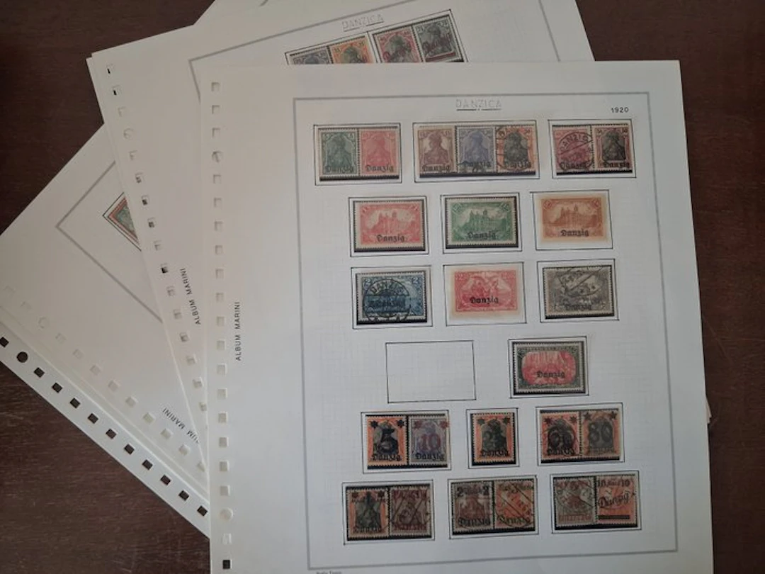 Memel 1920/1936 - Danzig and Memel with airmail! 34 photos
