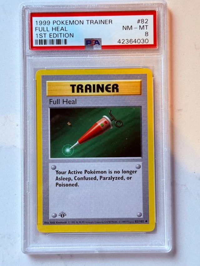 Pokémon - 1 Graded card - PSA 8 - Various sets