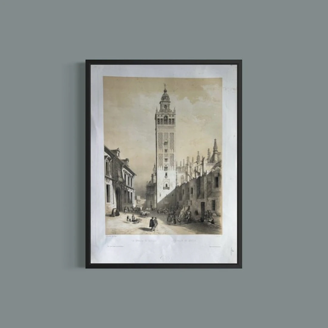 Spain - Seville; Genaro PEREZ VILLAAMIL (1807-1854)...