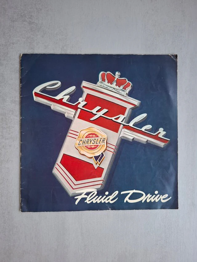 Brochure - Chrysler - Fluid Drive - Saratoga - New Yorker...