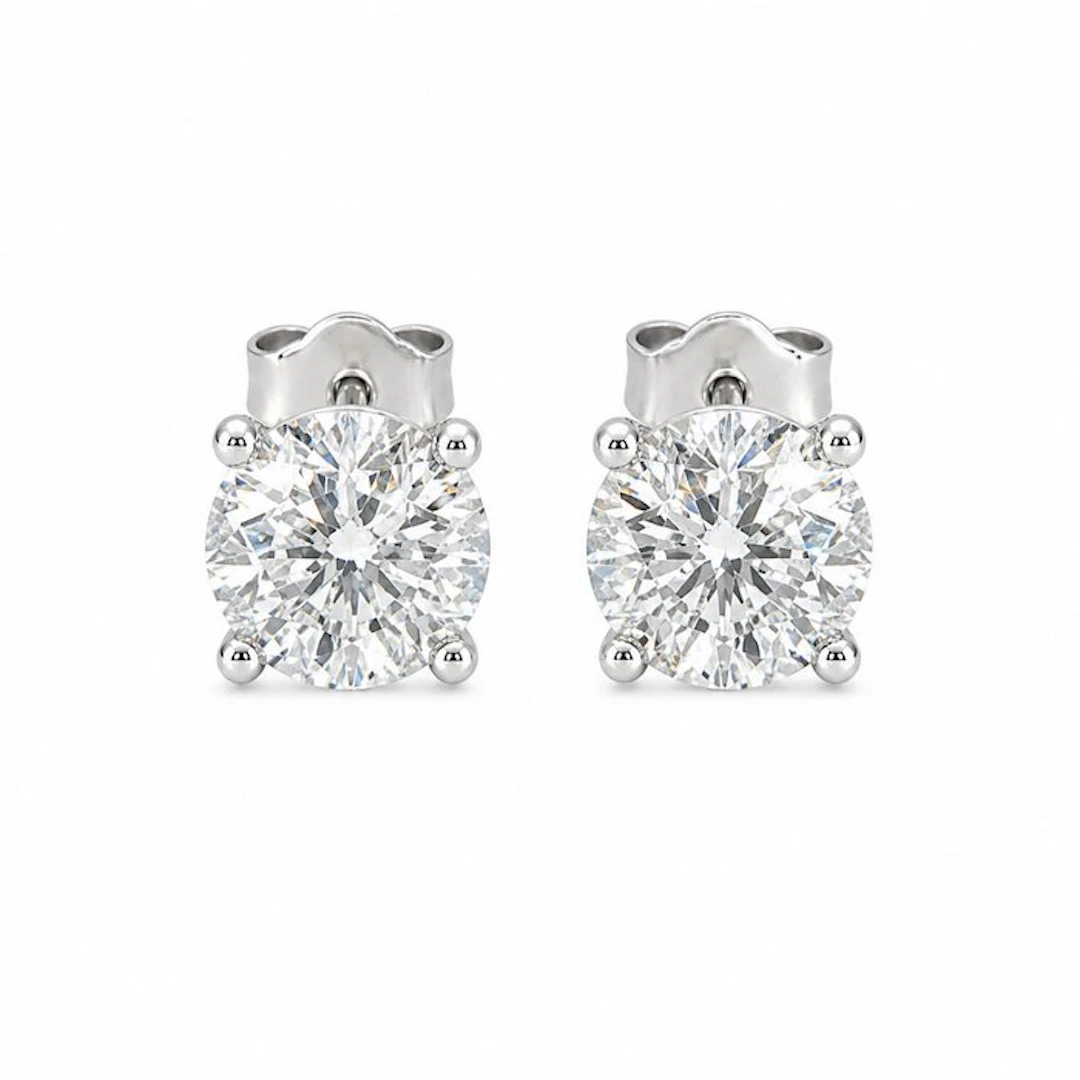 No reserve price - Earrings - 14 kt