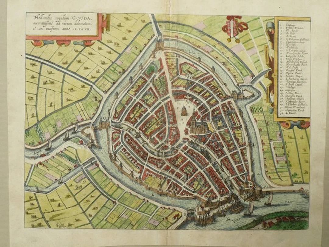 Netherlands - Gouda; Lodovico Guicciardini / W