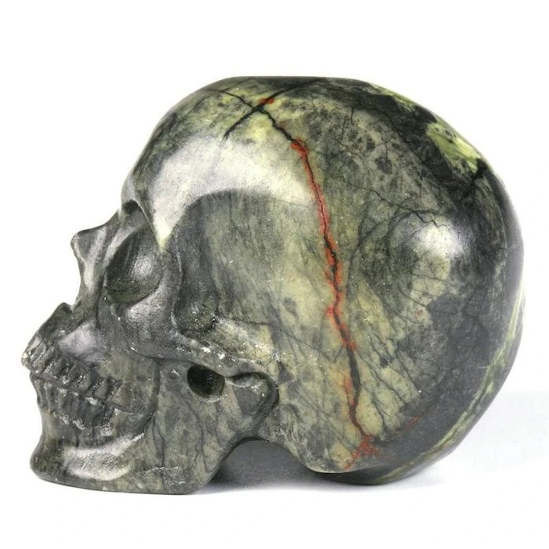 98g Hiso Jasper Skull – Philoctetes