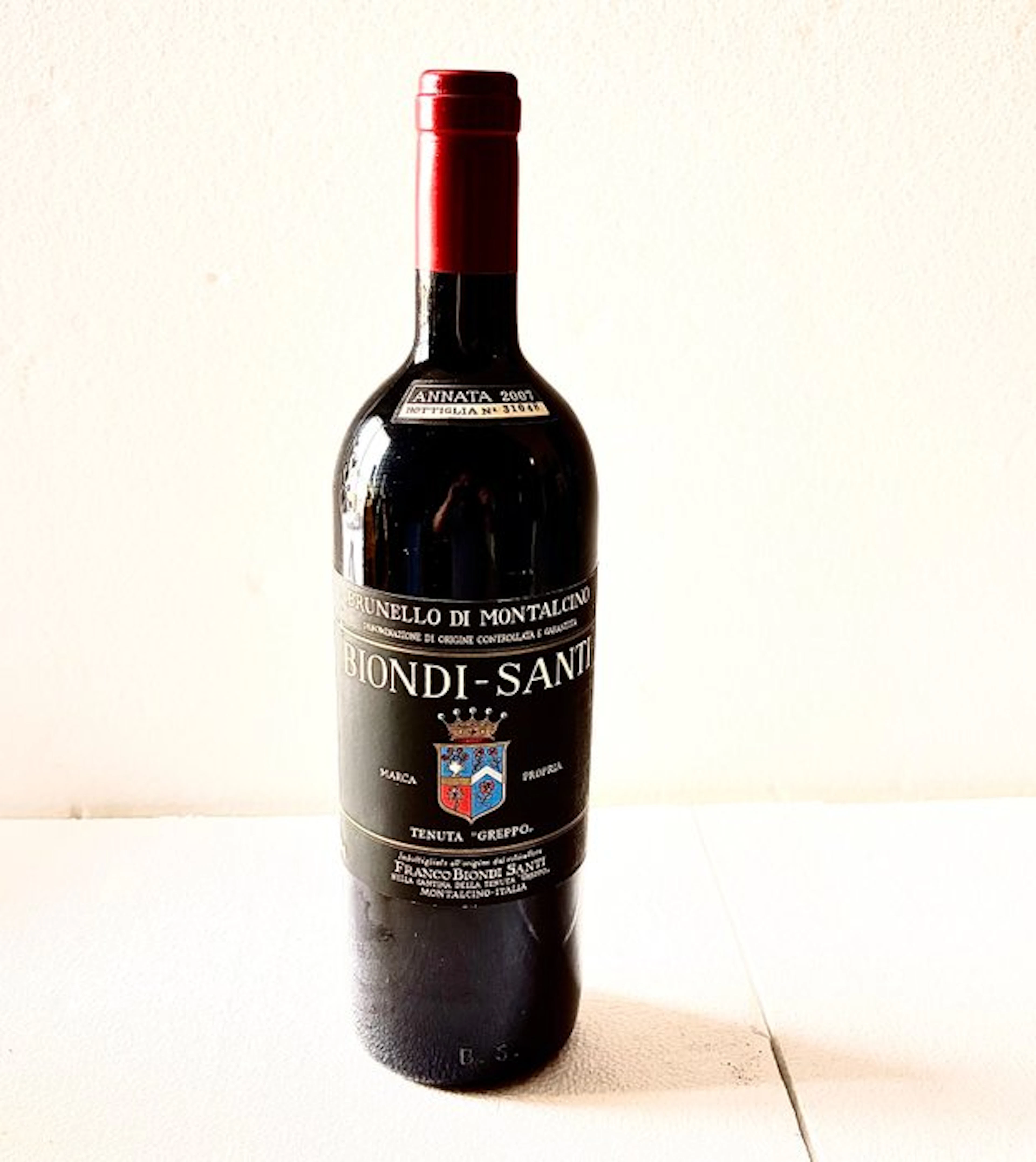 2007 Biondi Santi, Tenuta Greppo - Brunello di Montalcino - 1 Bottle (0.75L)