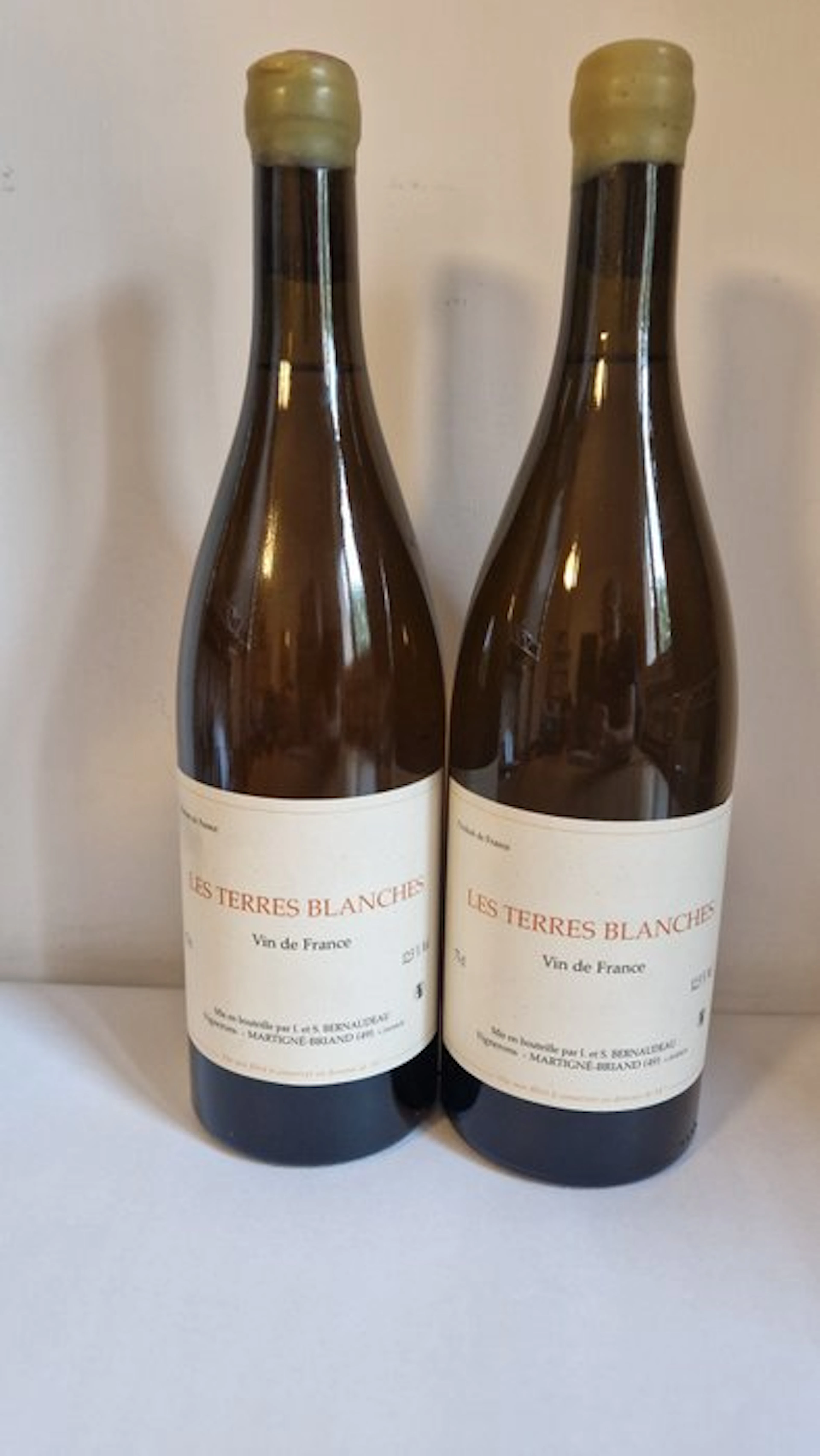 2012 S.Bernaudeau Les Terres Blanches - Anjou - 2 Bottles (0.75L)