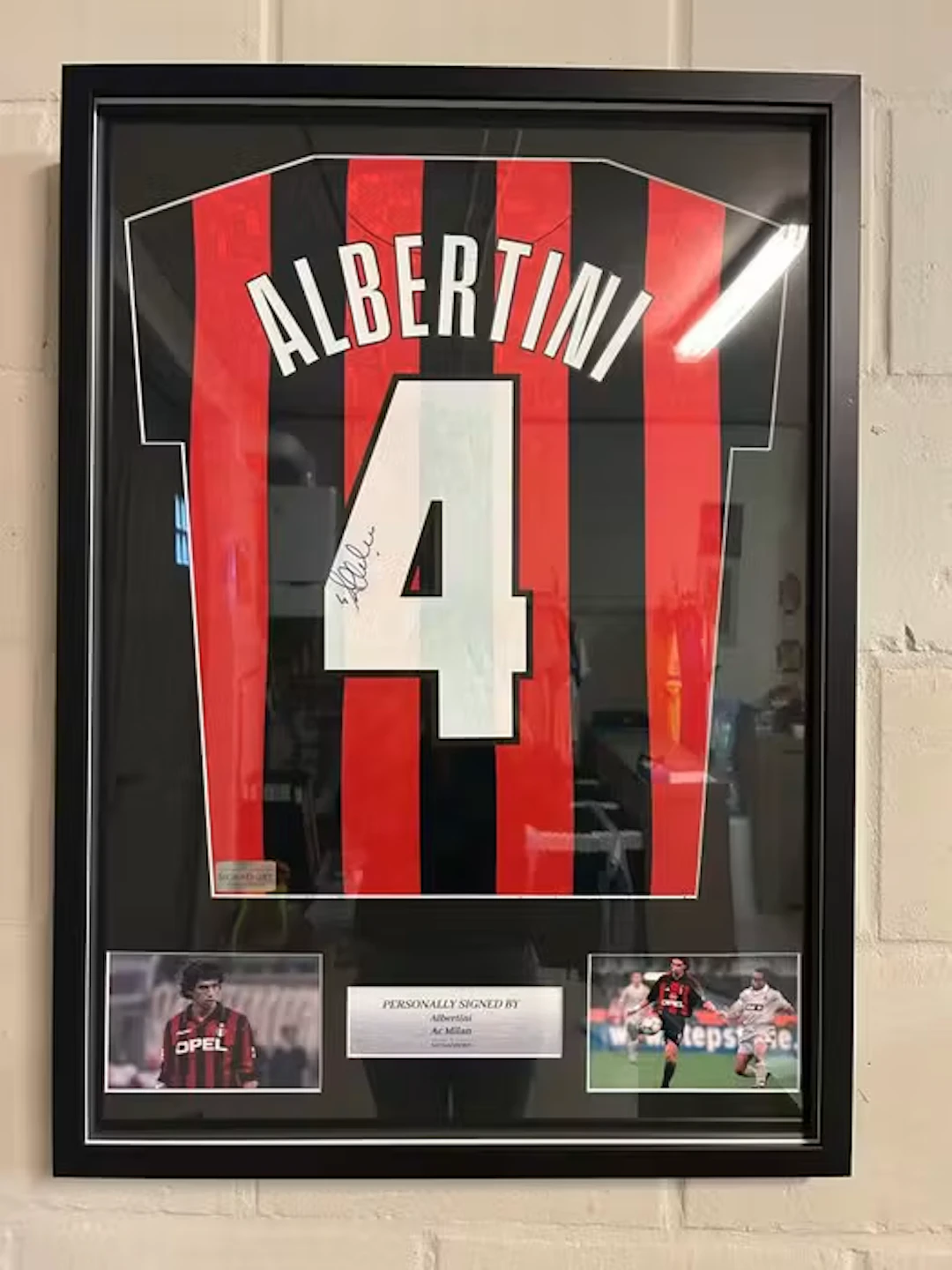 AC Milan - Italian competitions - Albertini - Football shirt