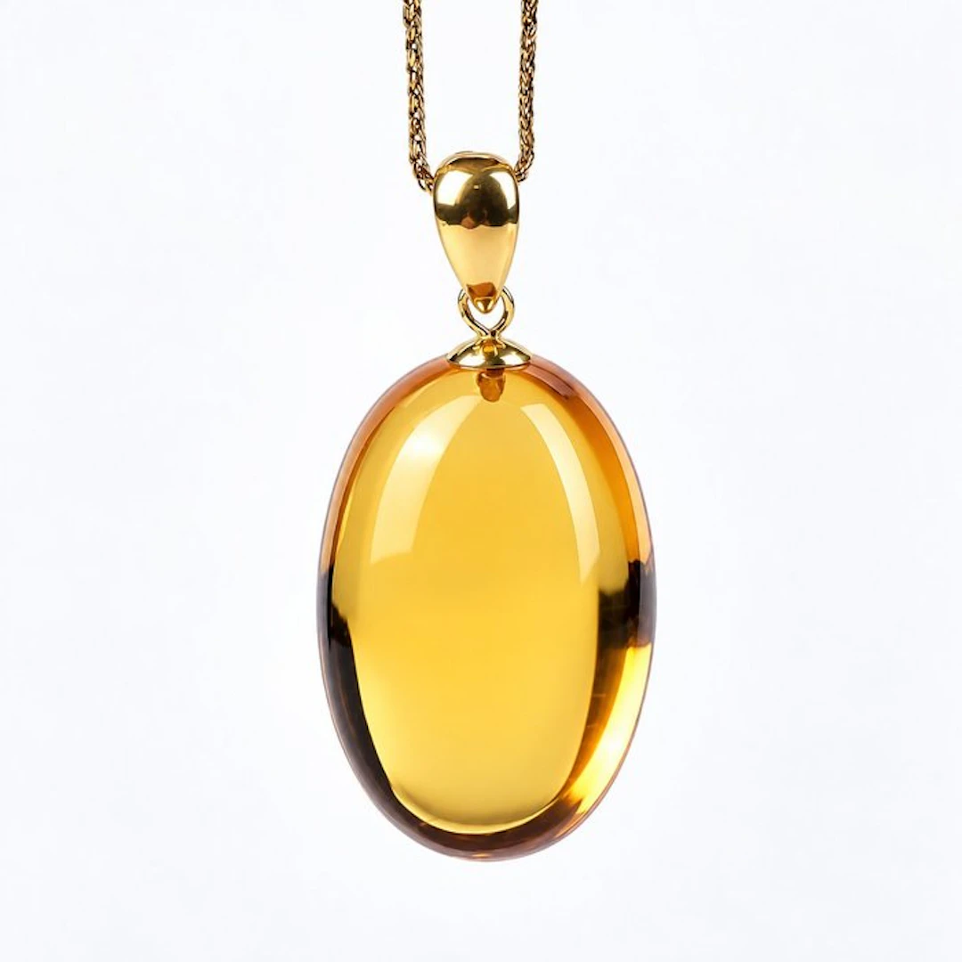 No reserve price - Necklace with pendant - 18 kt