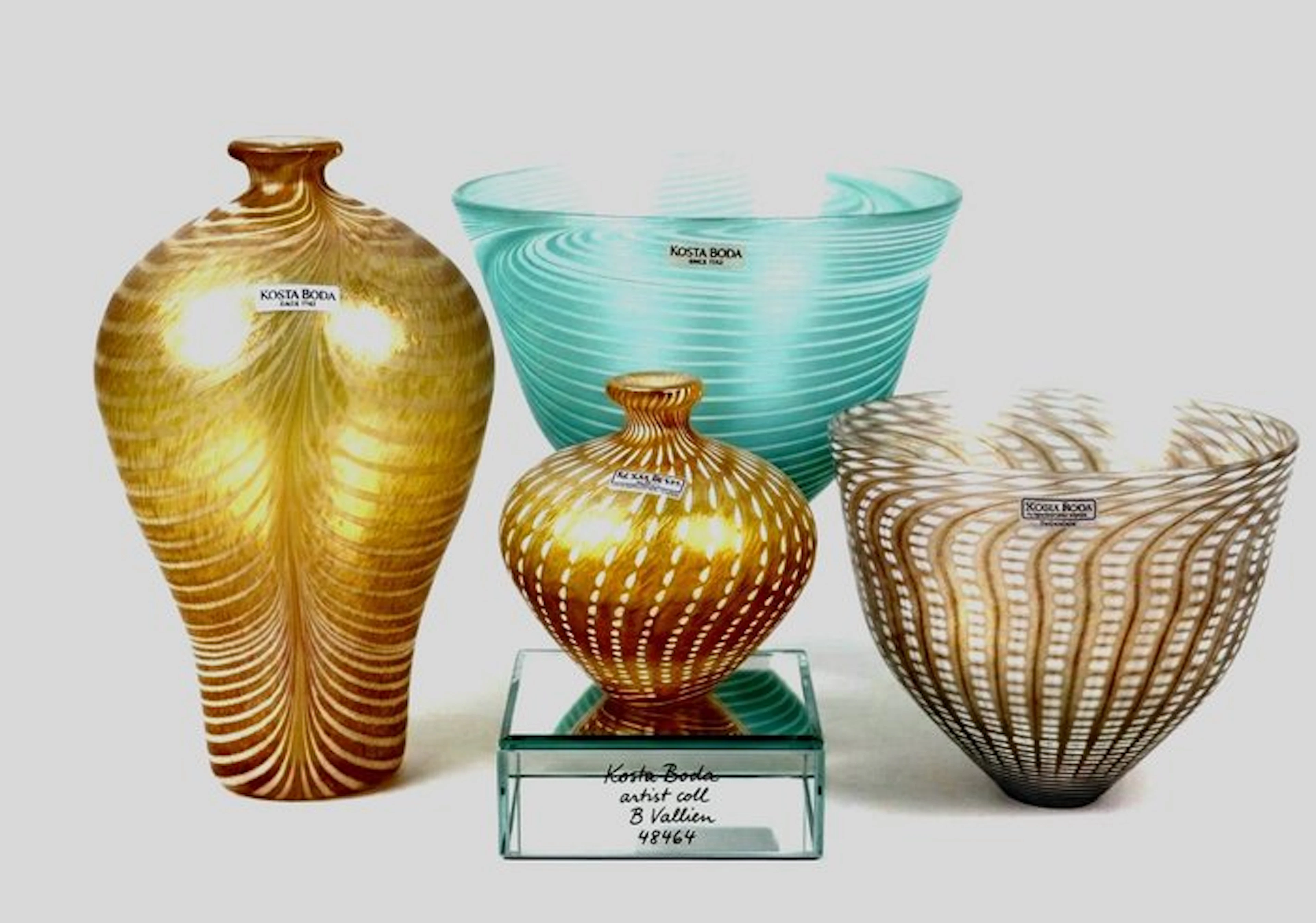Kosta Boda - Bertil Vallien - Tureen - Minos - Glass