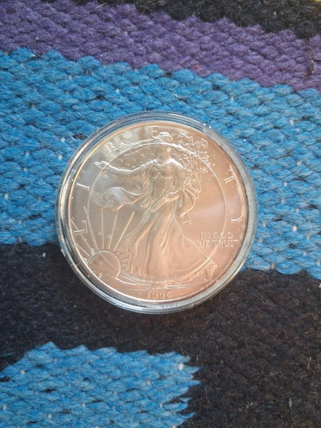United States. 1 Dollar 1996 American Silver Eagle (No reserve price)