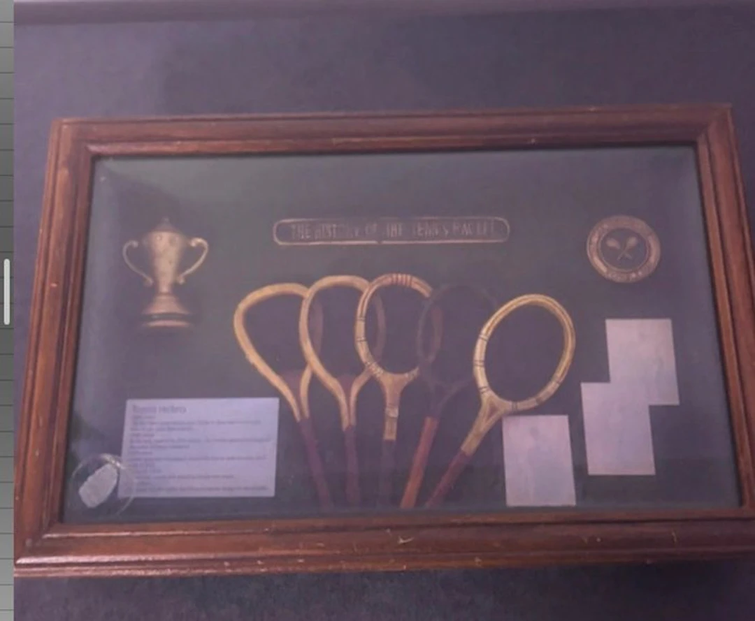 shadowbox, tennis, the history of the tennis racket