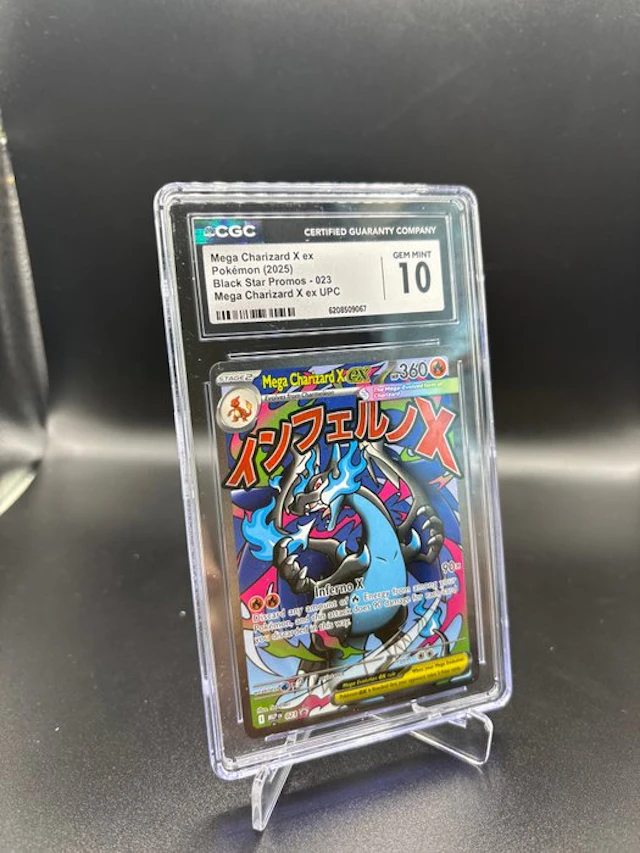Pokémon - 1 Graded card - Charizard 023 Mega Charizard X...