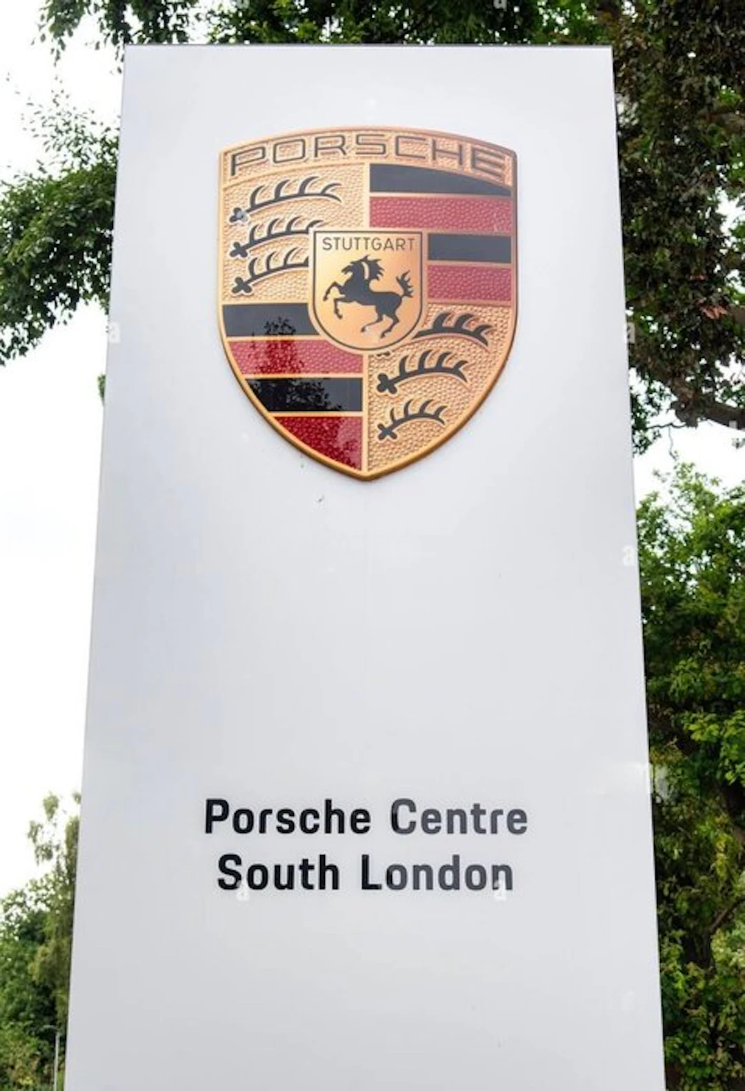FREE SHIPPING Porsche Center Official Dealer Logo XXL Emblem - Porsche